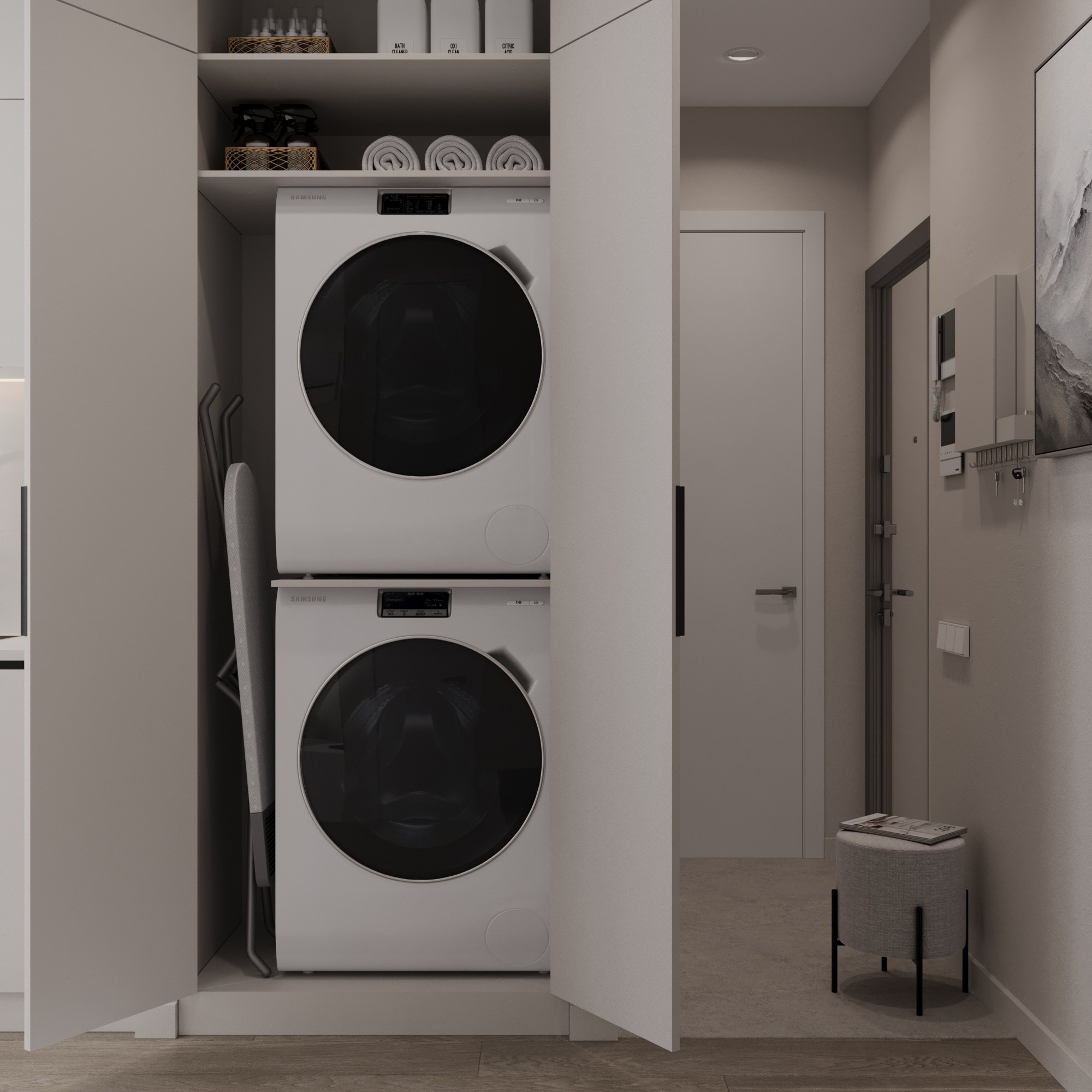 ЖК Крылатский, 68 м². Дизайнер интерьера LEVITSKAYA VIKTORIA