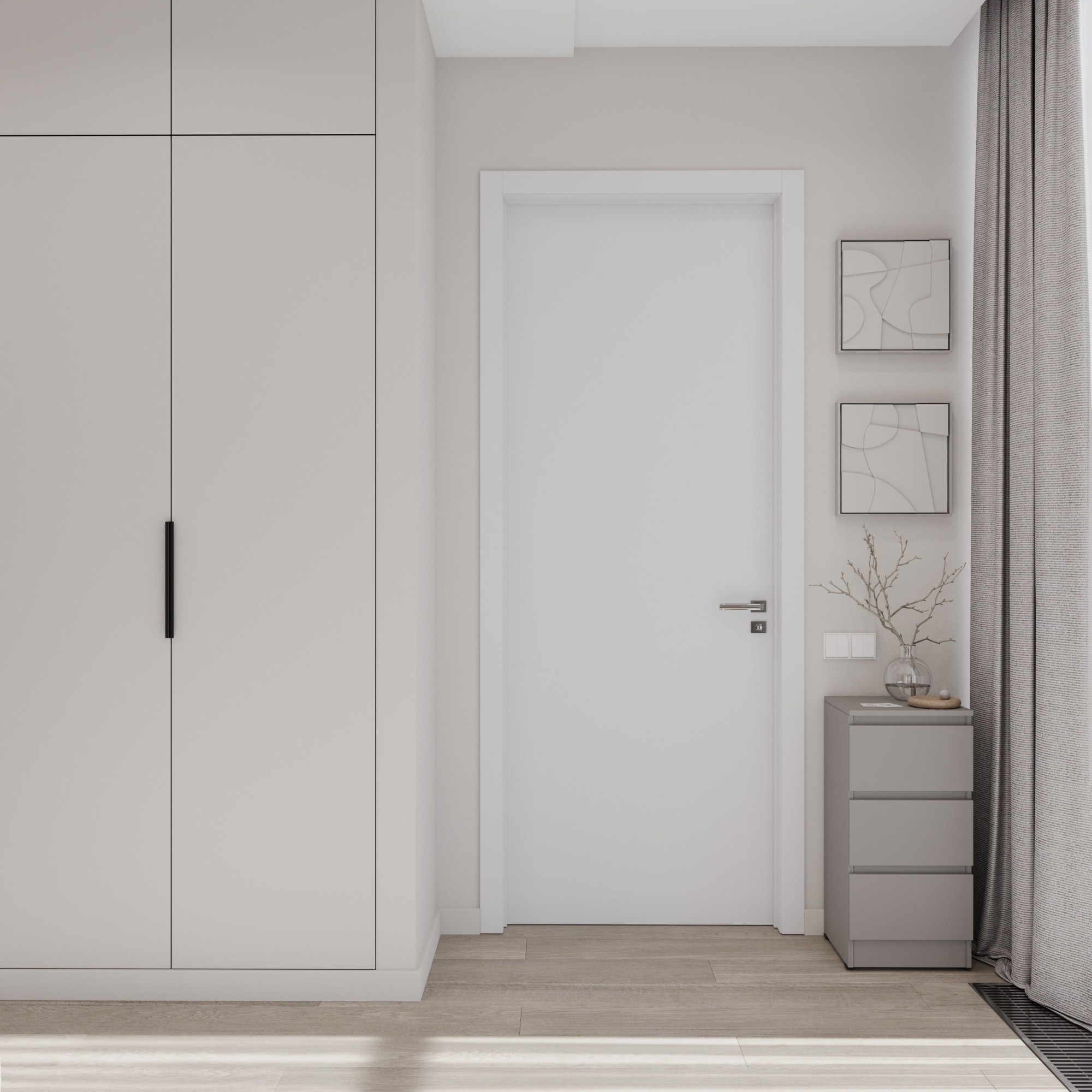 ЖК Крылатский, 68 м². Дизайнер интерьера LEVITSKAYA VIKTORIA