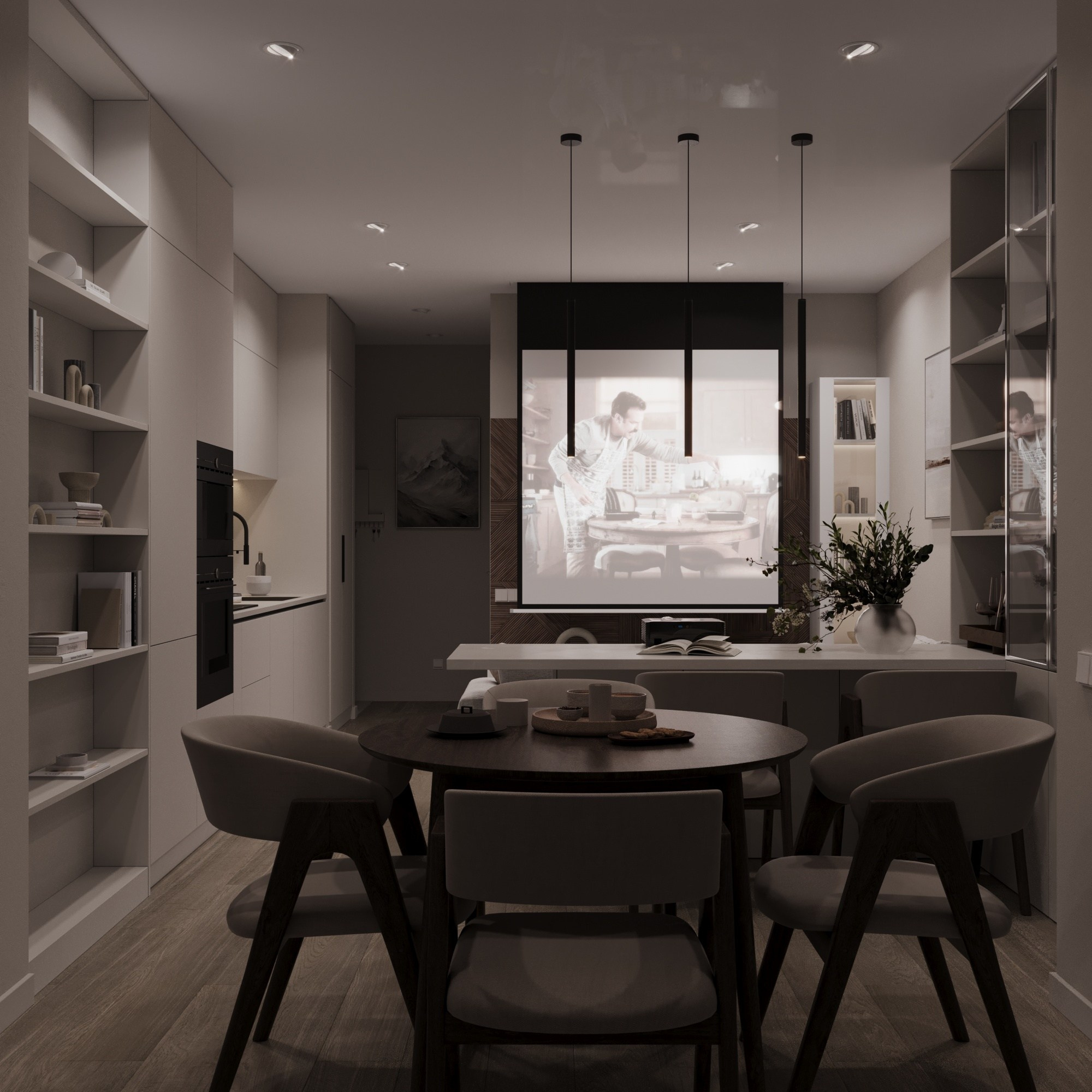 ЖК Крылатский, 68 м². Дизайнер интерьера LEVITSKAYA VIKTORIA