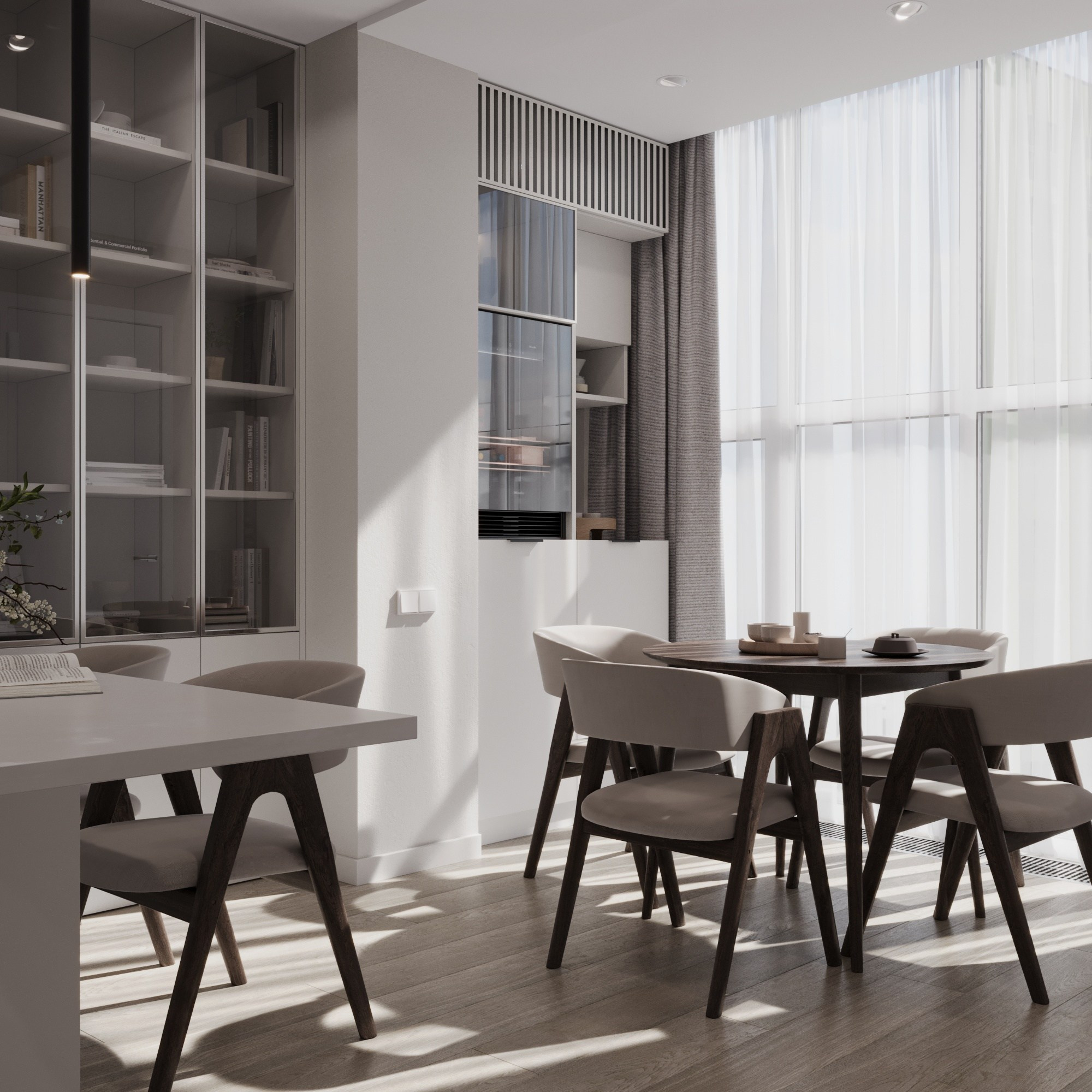 ЖК Крылатский, 68 м². Дизайнер интерьера LEVITSKAYA VIKTORIA