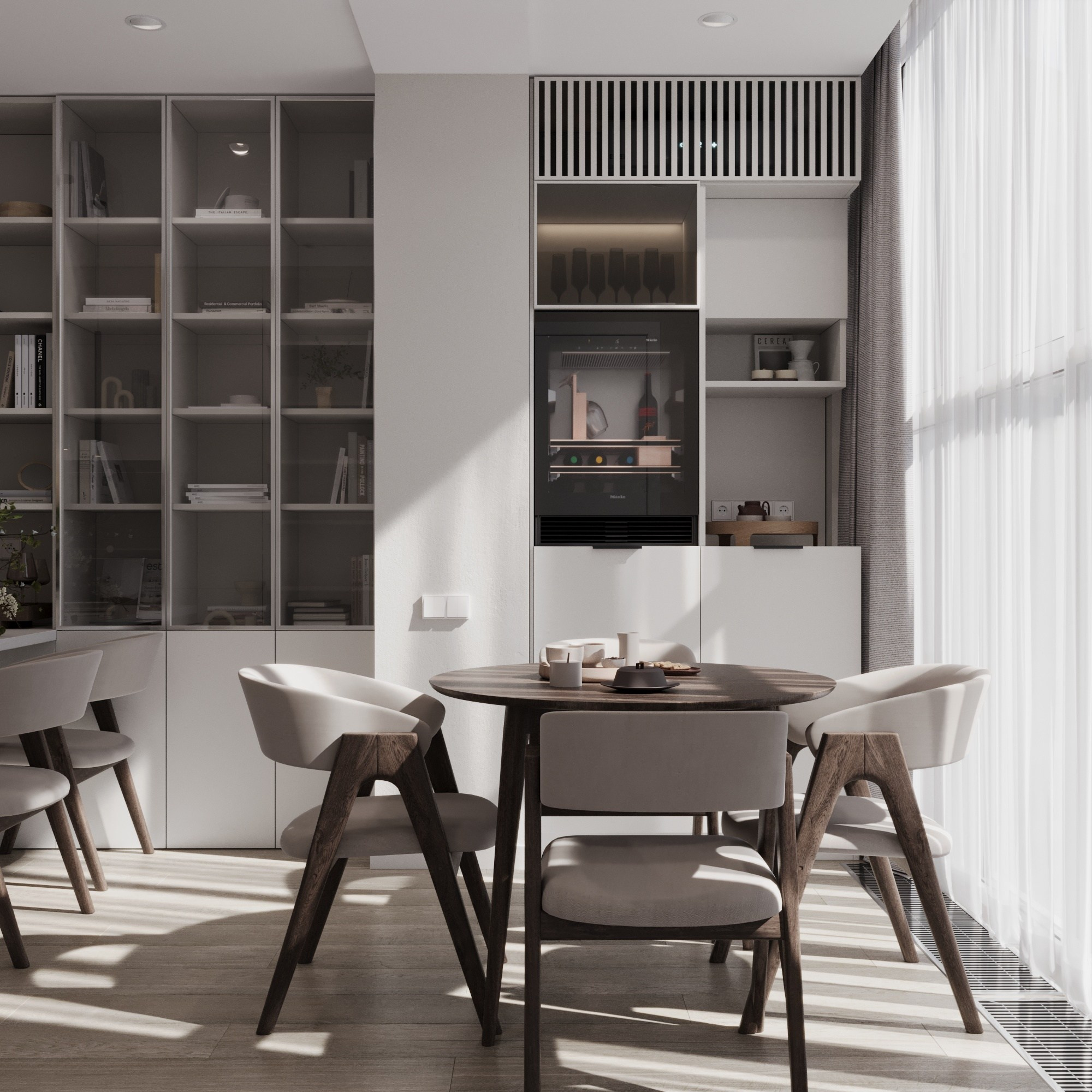 ЖК Крылатский, 68 м². Дизайнер интерьера LEVITSKAYA VIKTORIA