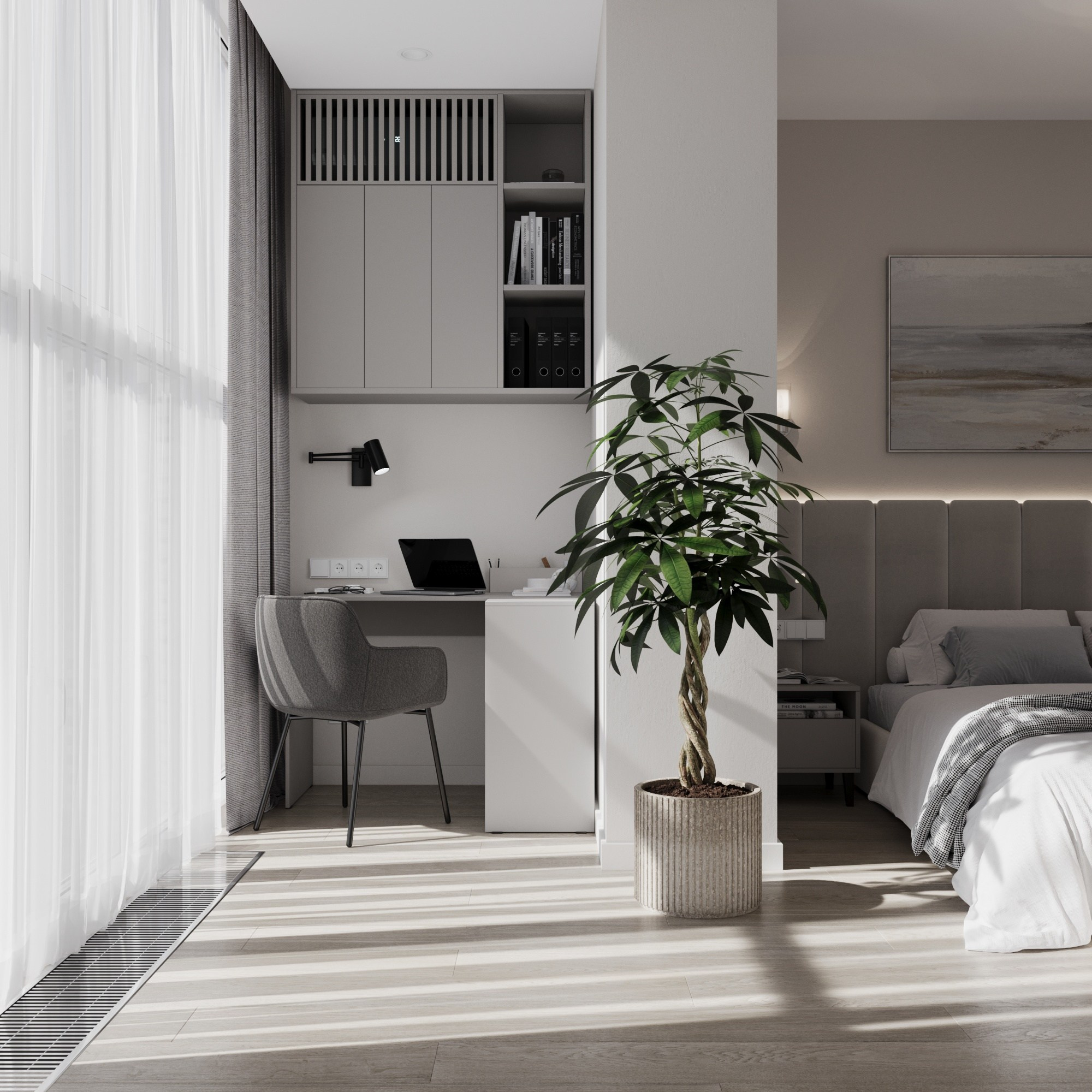 ЖК Крылатский, 68 м². Дизайнер интерьера LEVITSKAYA VIKTORIA