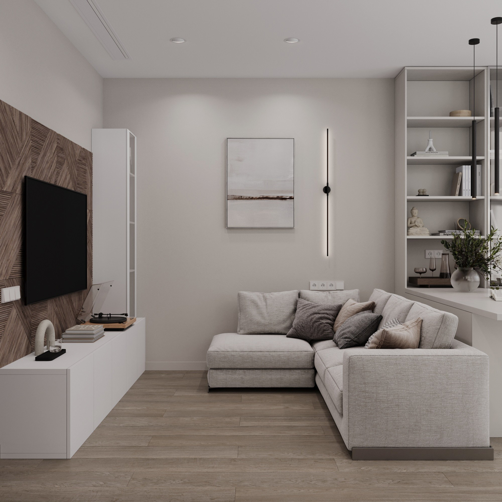 ЖК Крылатский, 68 м². Дизайнер интерьера LEVITSKAYA VIKTORIA
