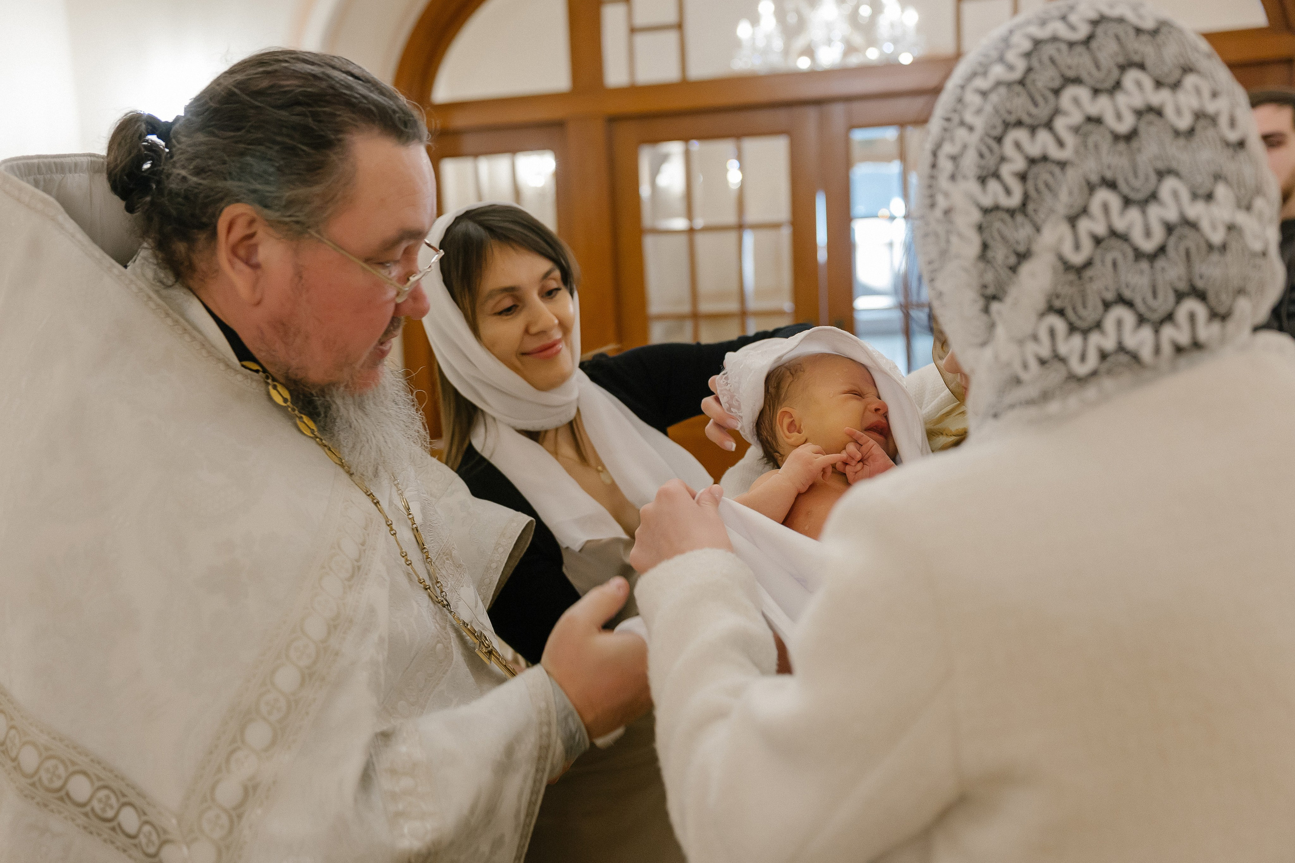Крестины Анны. Фотограф Олеся Жомер
