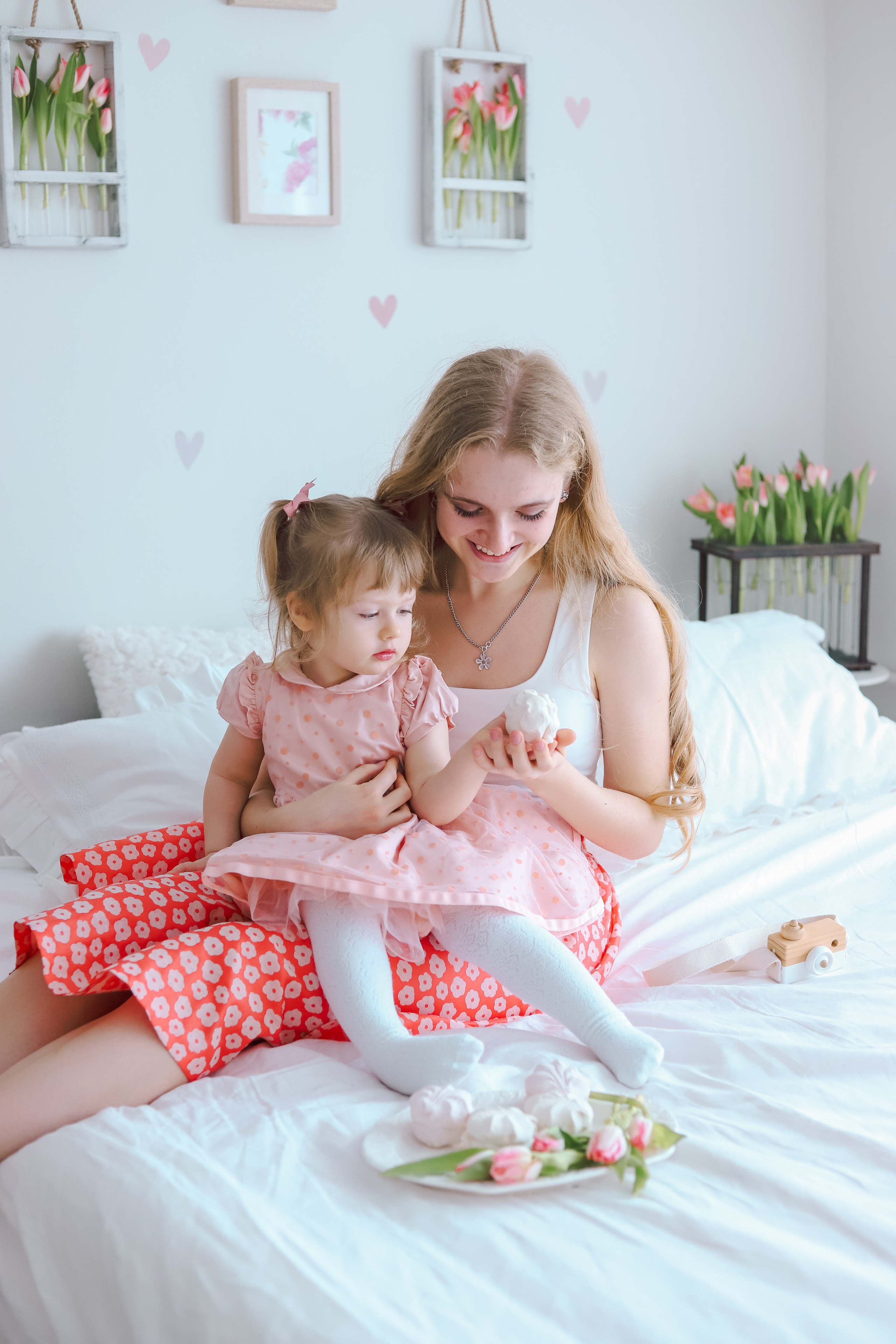 Фотодень в зале «Caramel» c живыми цветами. Фотостудия LIGHT в Люберцах