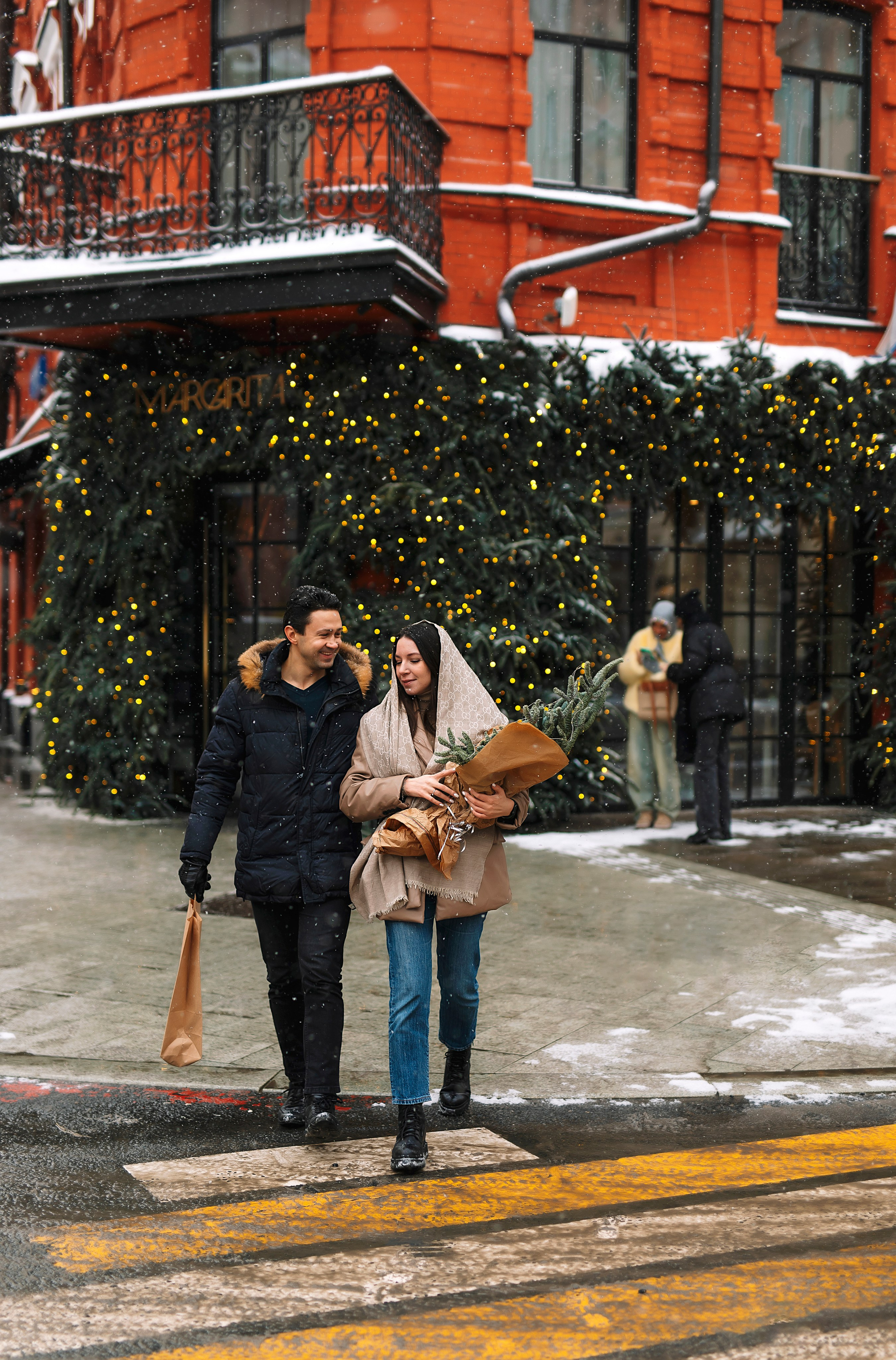 Новогодняя прогулка. Патрики. Фотограф Москва Мария Захарова