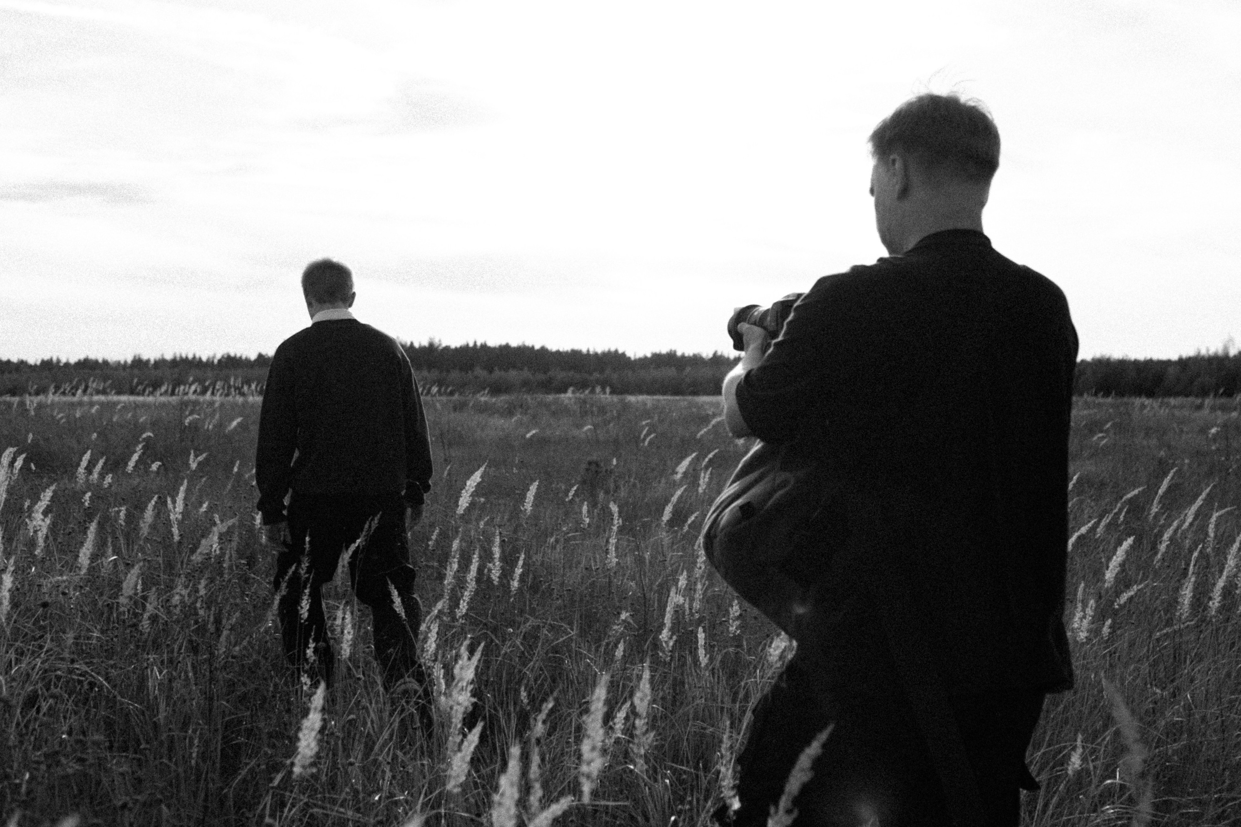 Backstage. Съемка клипа в поле. Фотограф Анастасия Кулешова