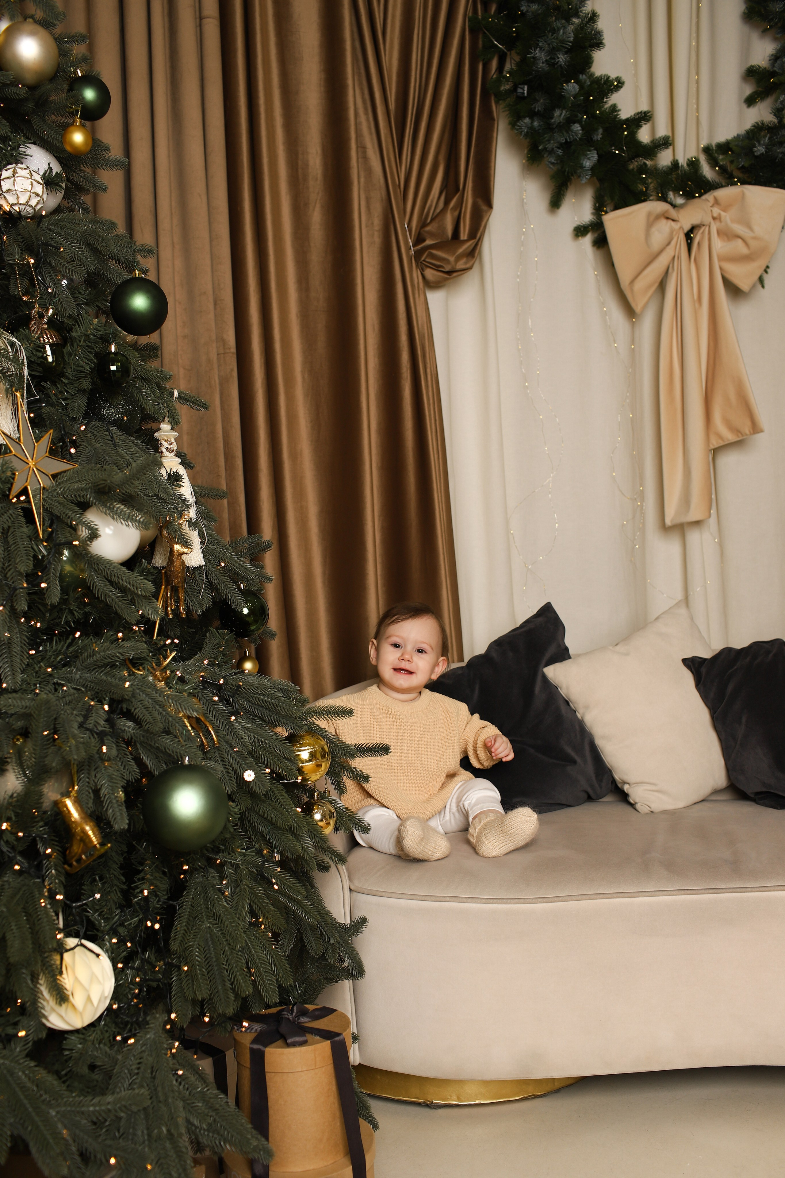 Новогодние детские фотосессии. Ирина Кан Фотограф новорожденных в Екатеринбурге