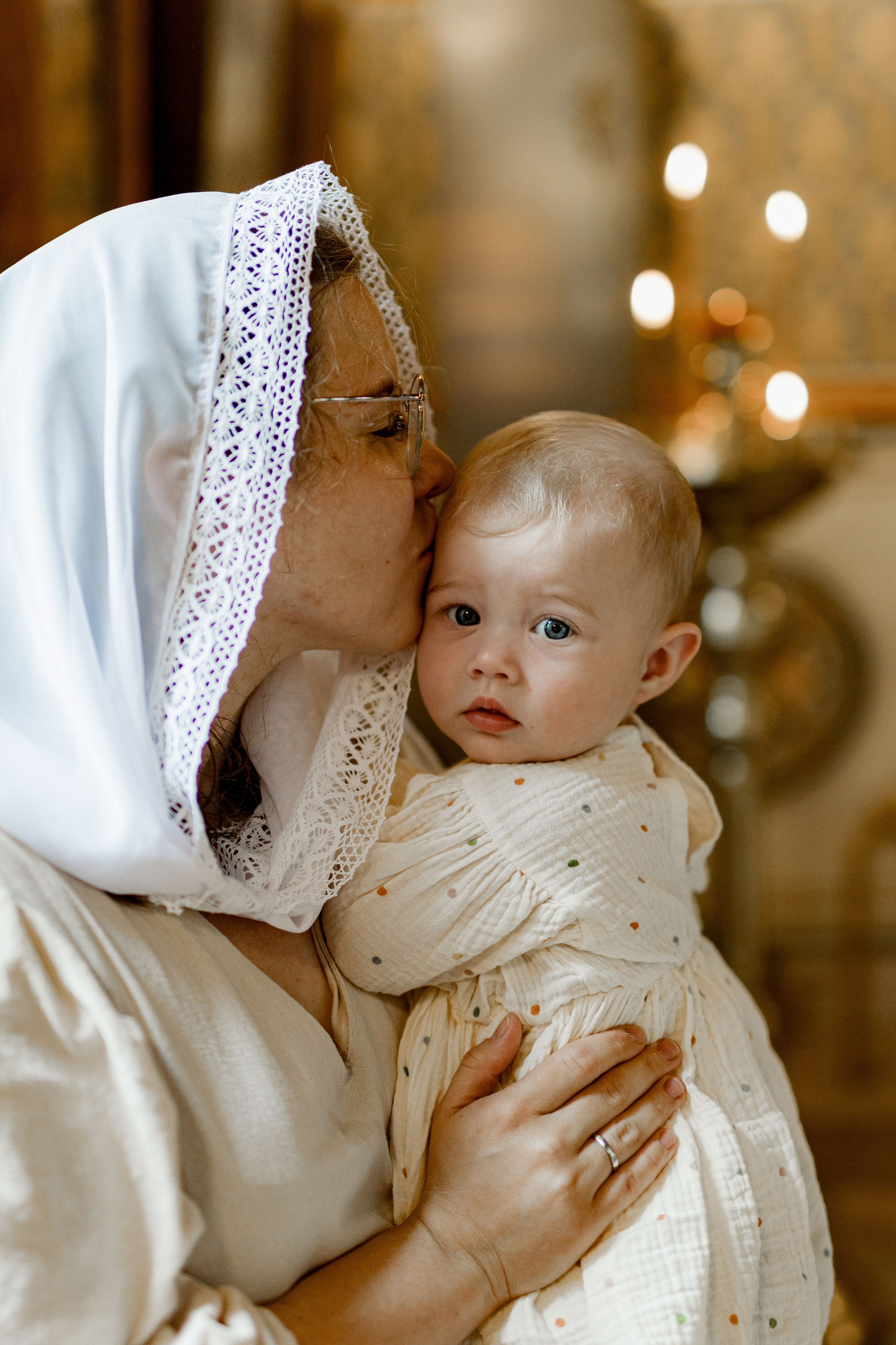 Таинство Крещения Веры. Фотограф новорождённых Newborn Москва