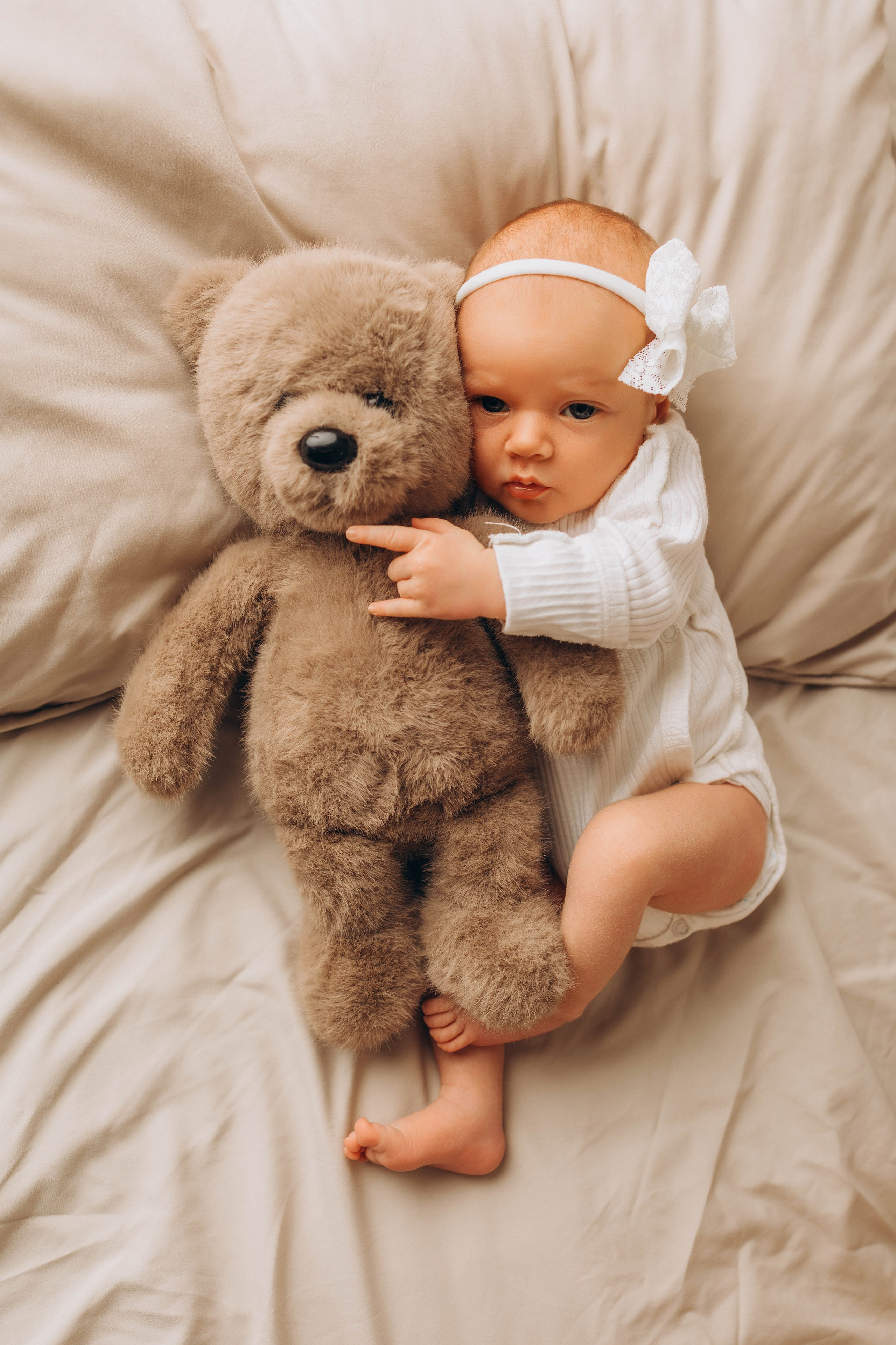 Кира 6 дней. Фотограф новорождённых Newborn Москва