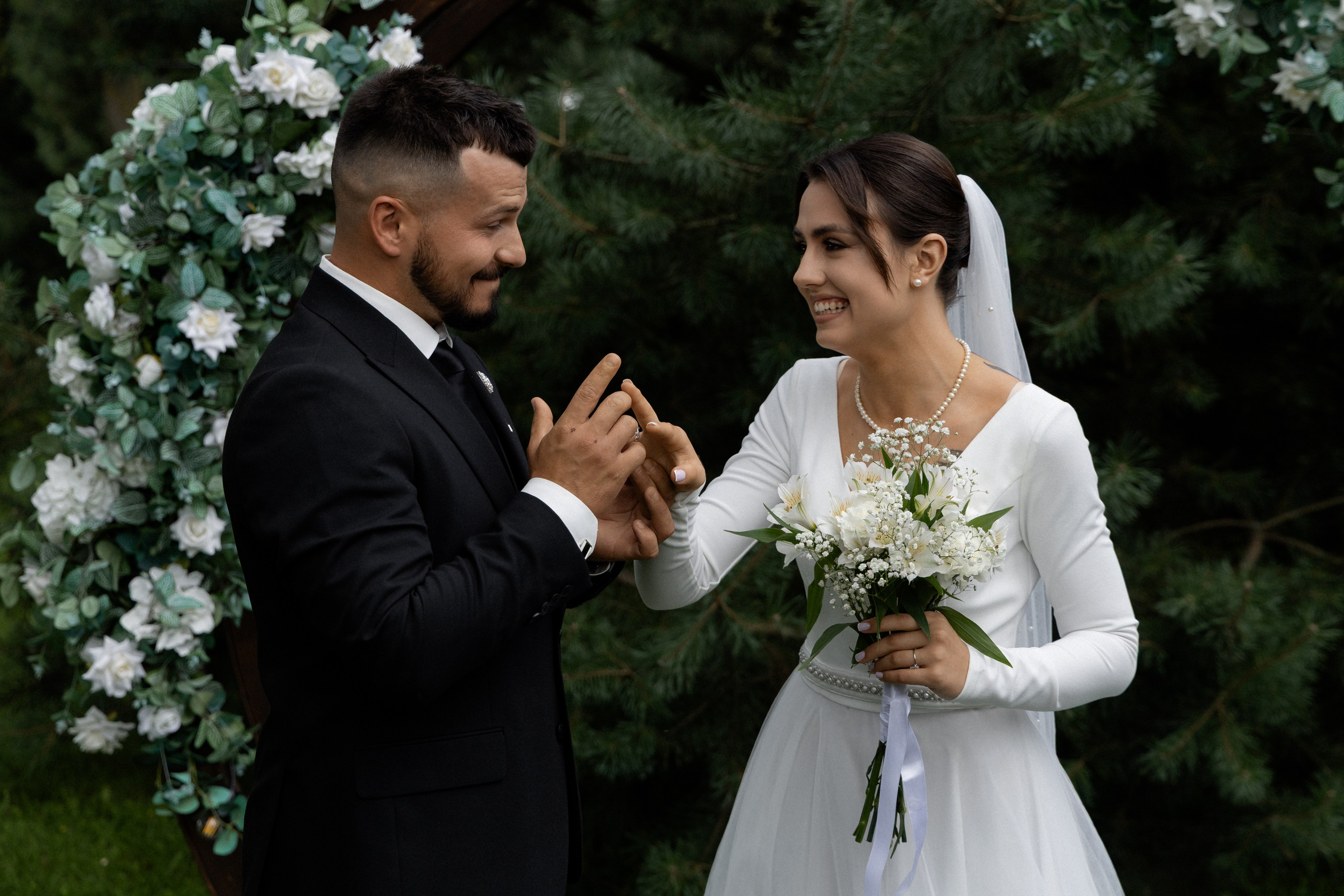 Свадебная фотосессия в агроусадьбе Лабодянка в Минске. Свадебный фотограф в Минске/Беларуси Сергей Спиридонов