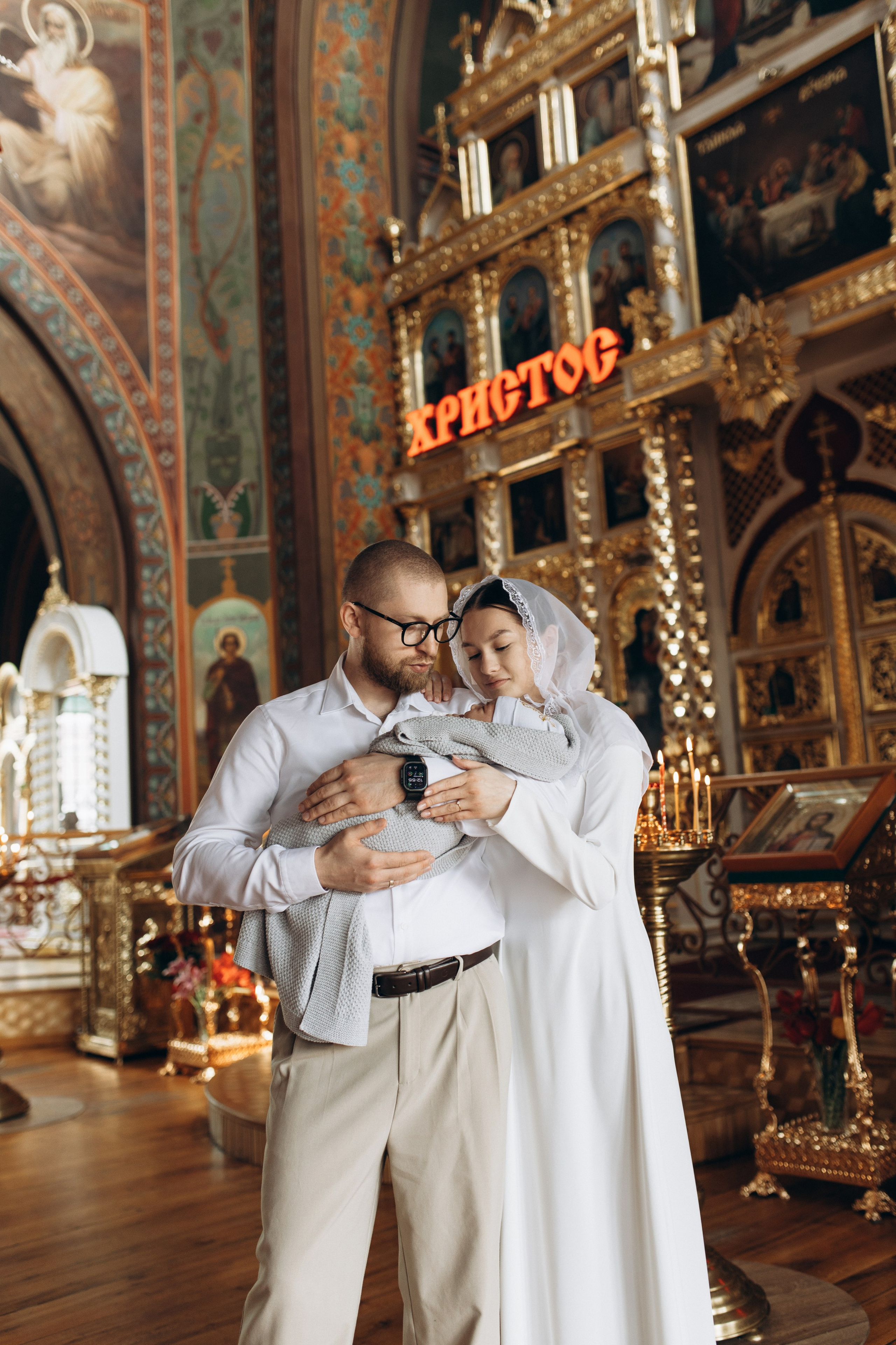 Крещение Лёвы. Самый теплый фотограф в Краснодаре Рябоконь Ксения