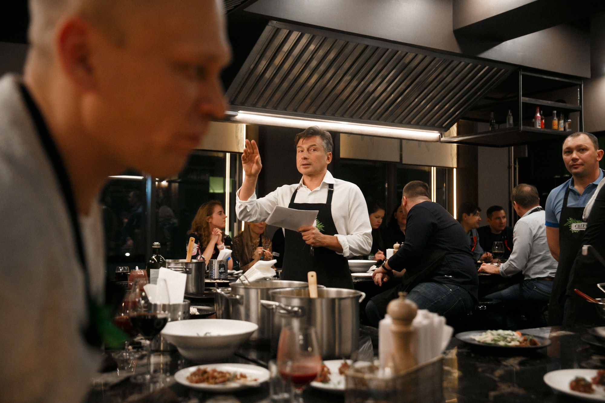 «CHEFS EATERTAINMENT». Рабочая сторона — бизнес портрет и репортаж в Санкт-Петербурге