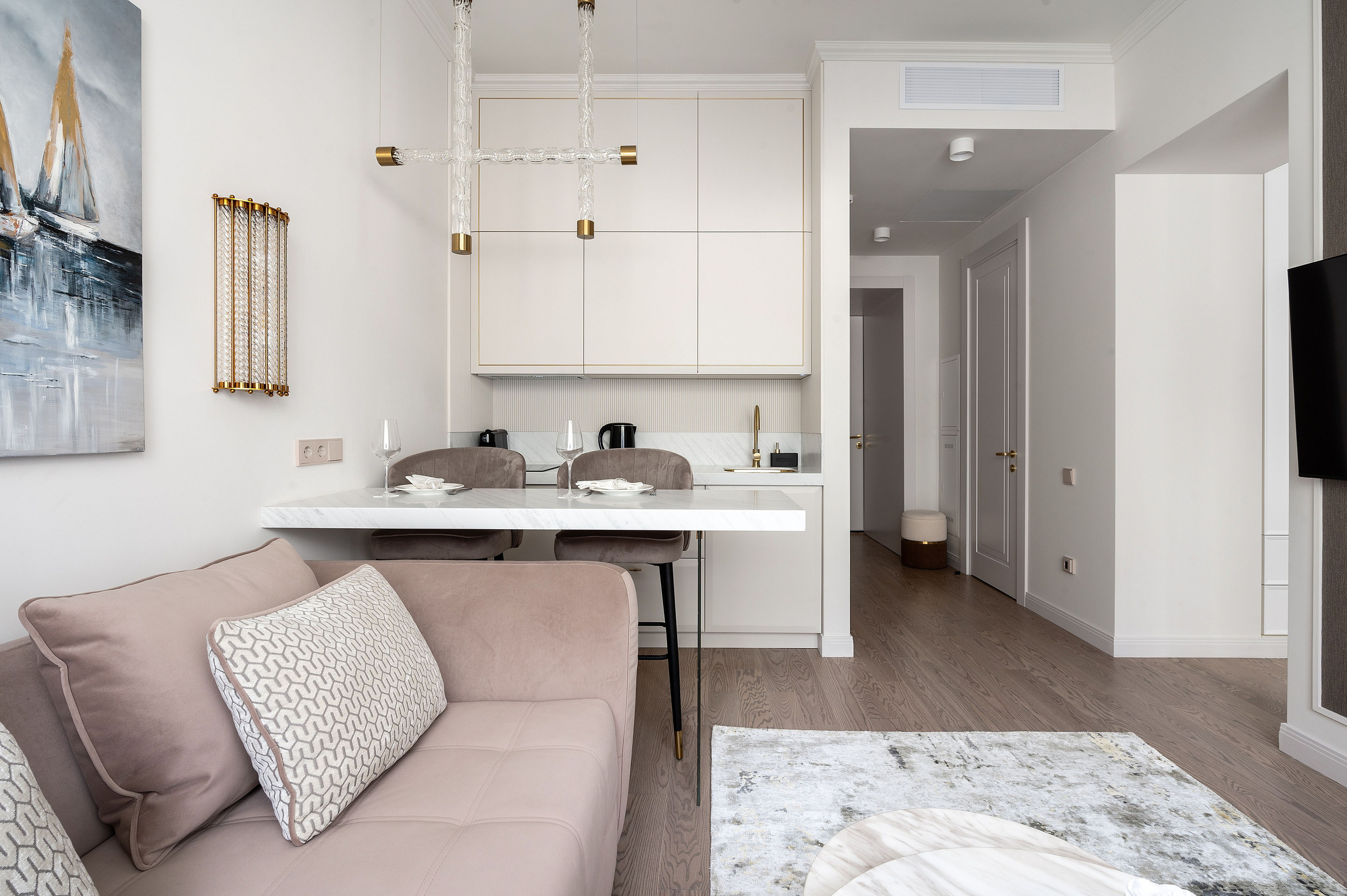 Апартамент в центре Сочи. Интерьерный фотограф в Сочи Элина Габриелян