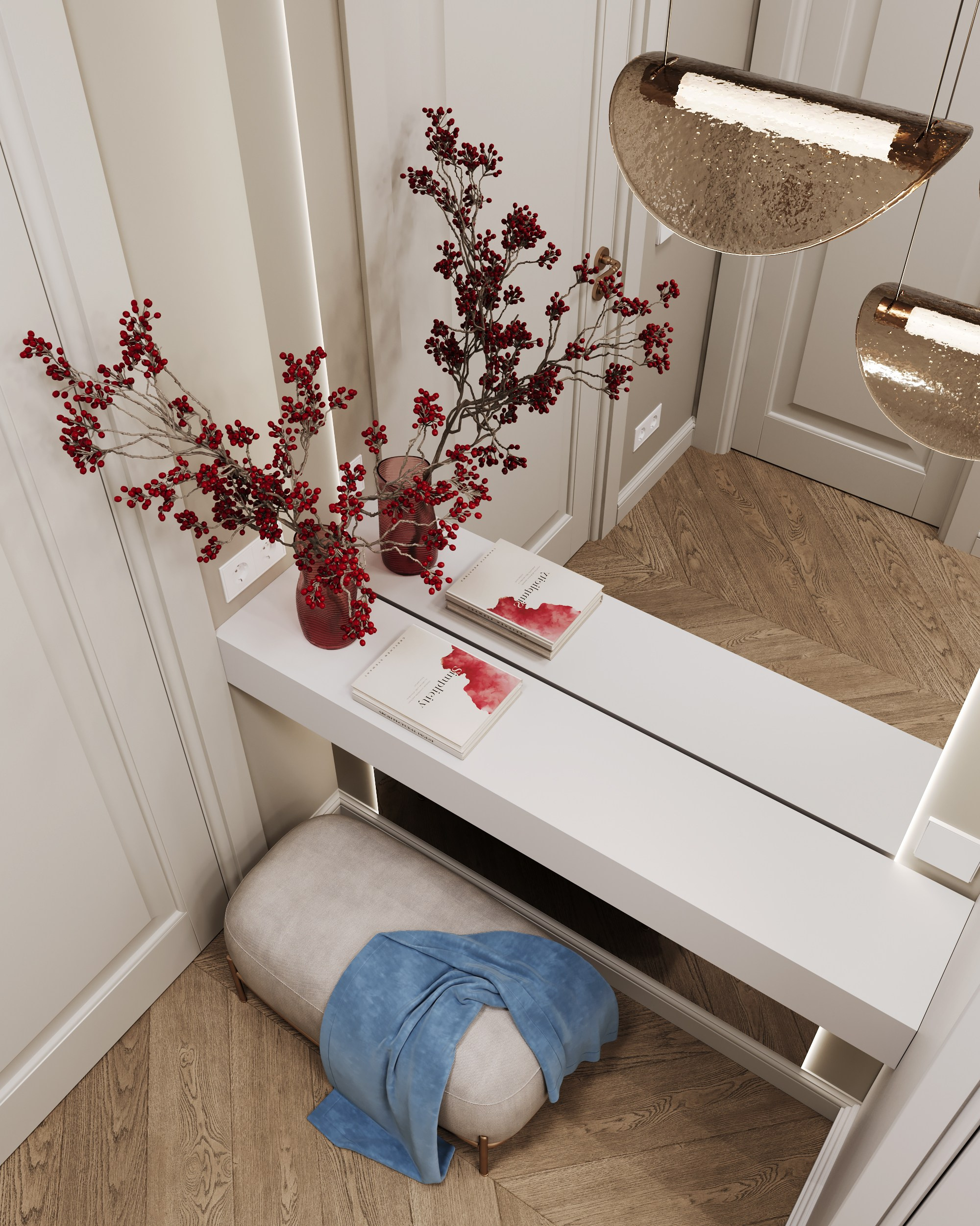 Color Classic. Дизайн интерьера | 3D визуализация | Миланская Марина