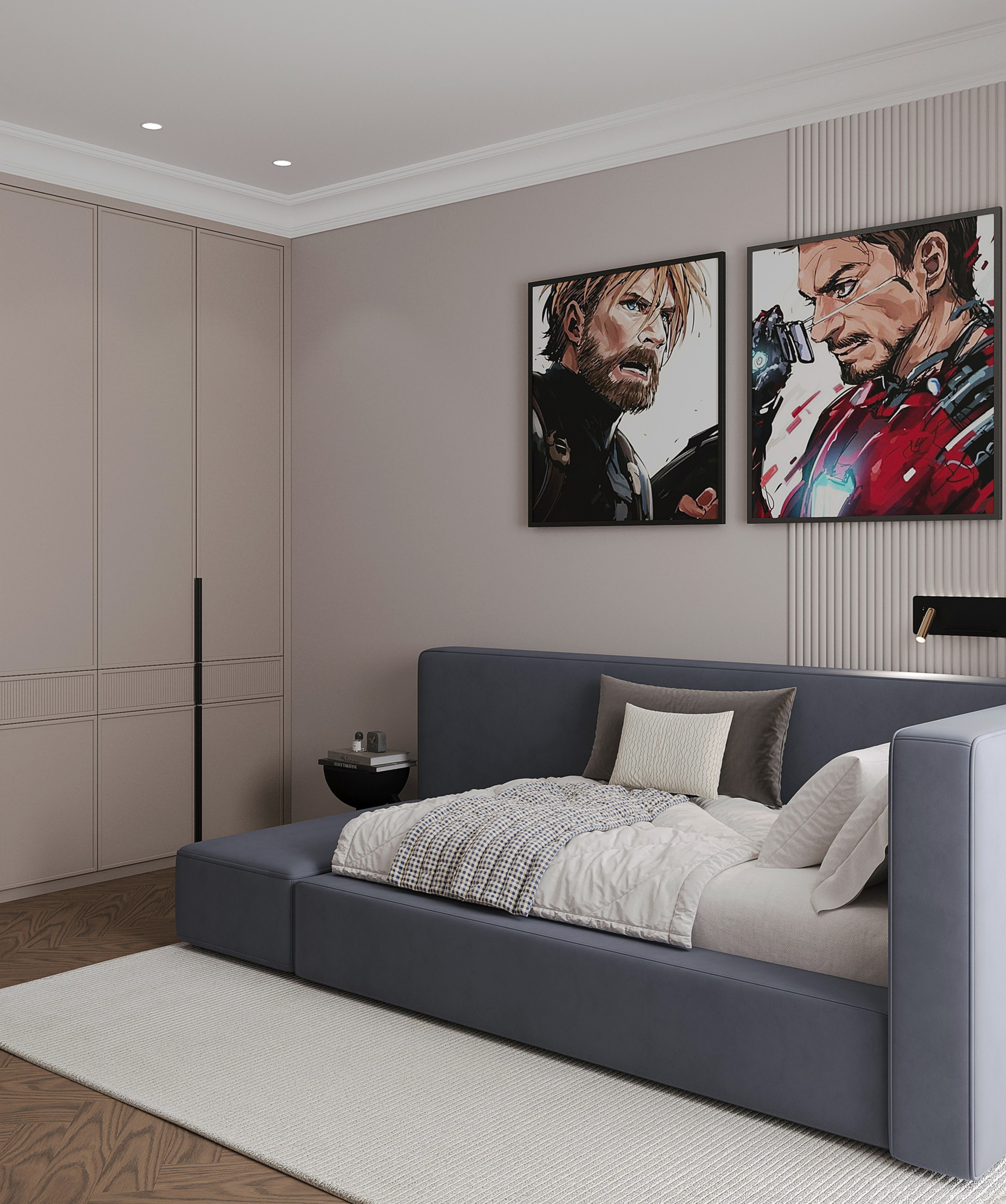 Проект ЖК City Bay Москва. Студия дизайна интерьера Лактионовой Елены