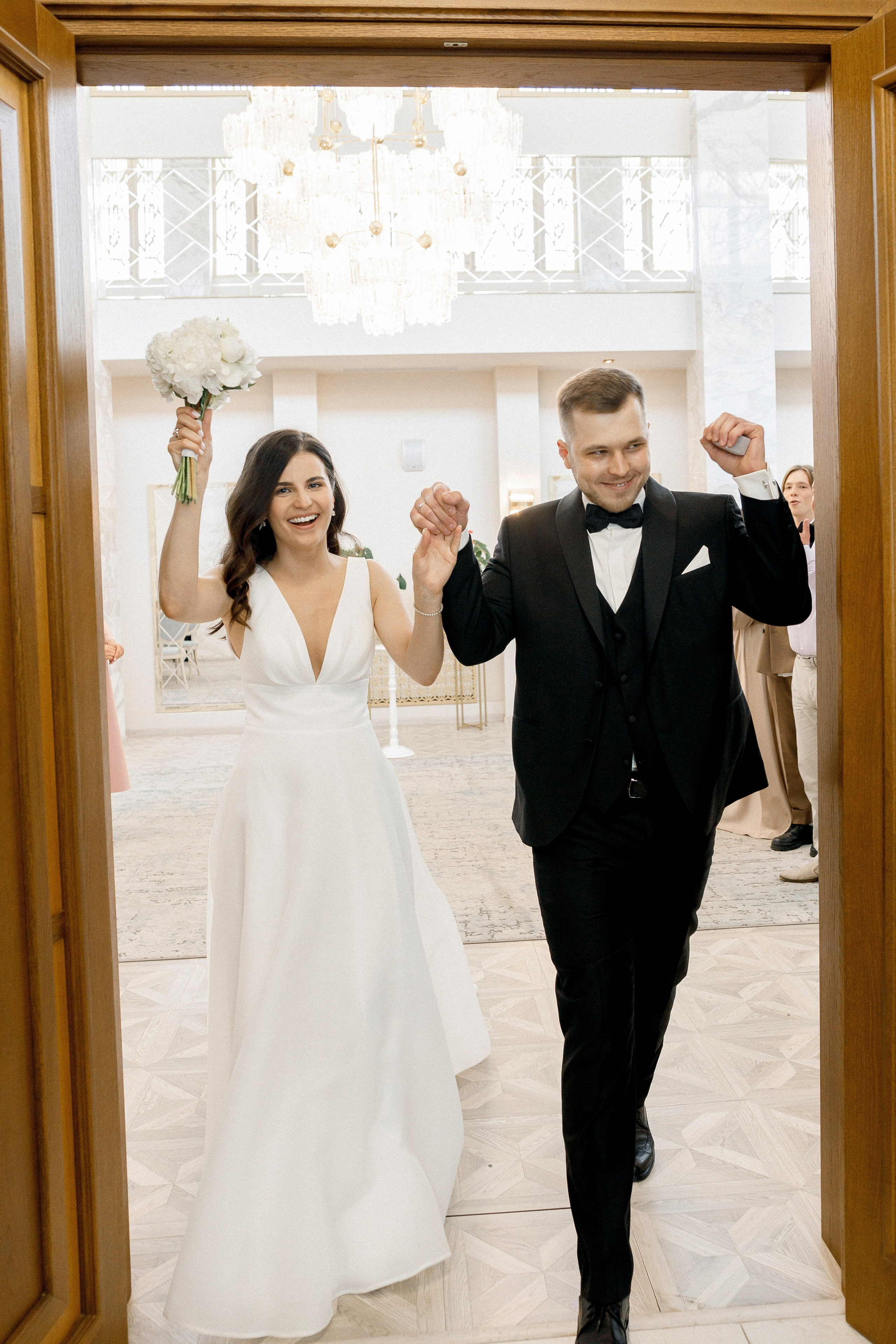 Свадебный ужин в Ресторане Michel на Красной Пресне. Свадебный фотограф в Москве и Санкт-Петербурге Денис Ходюков