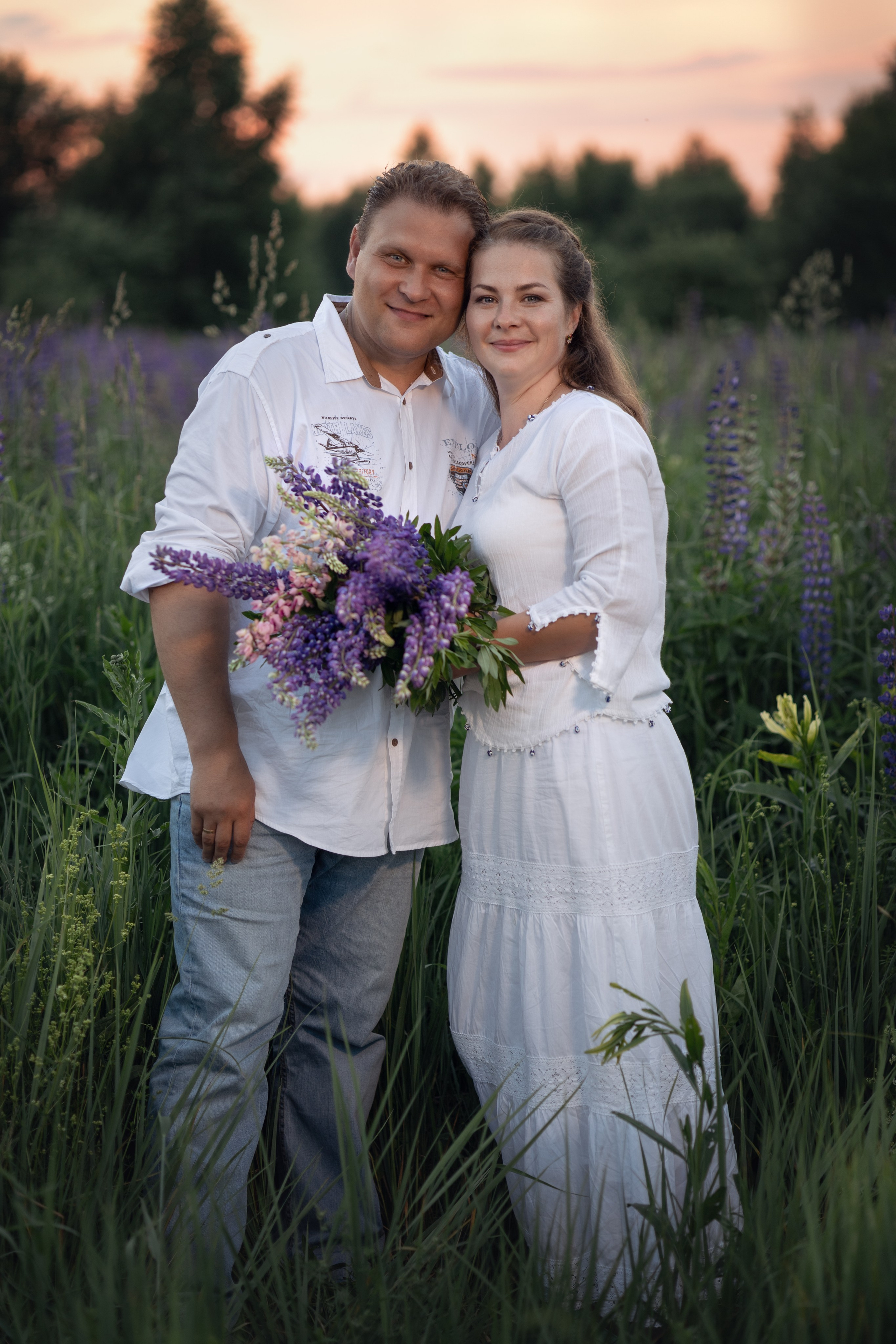 Летняя семейная фотосессия на природе. Фотограф в Москве Мухина Ирина
