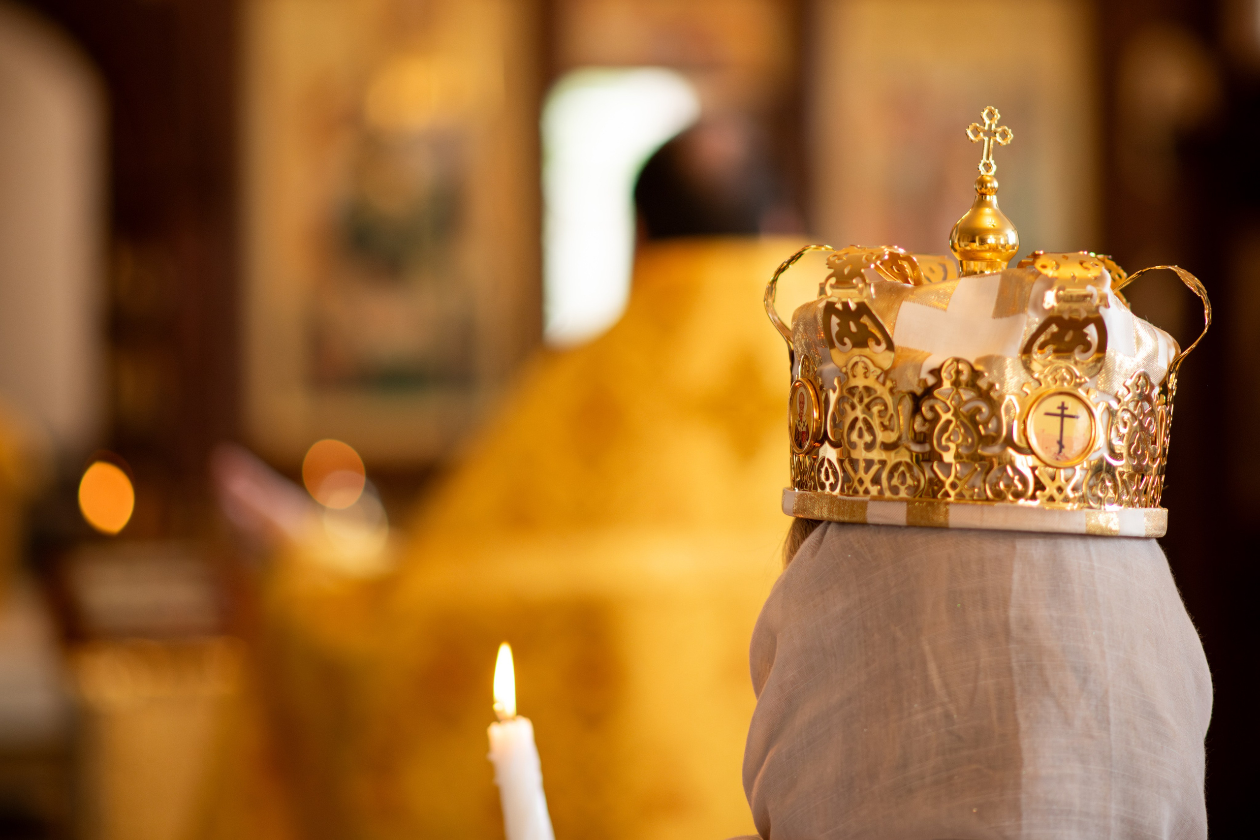 Съёмки венчания