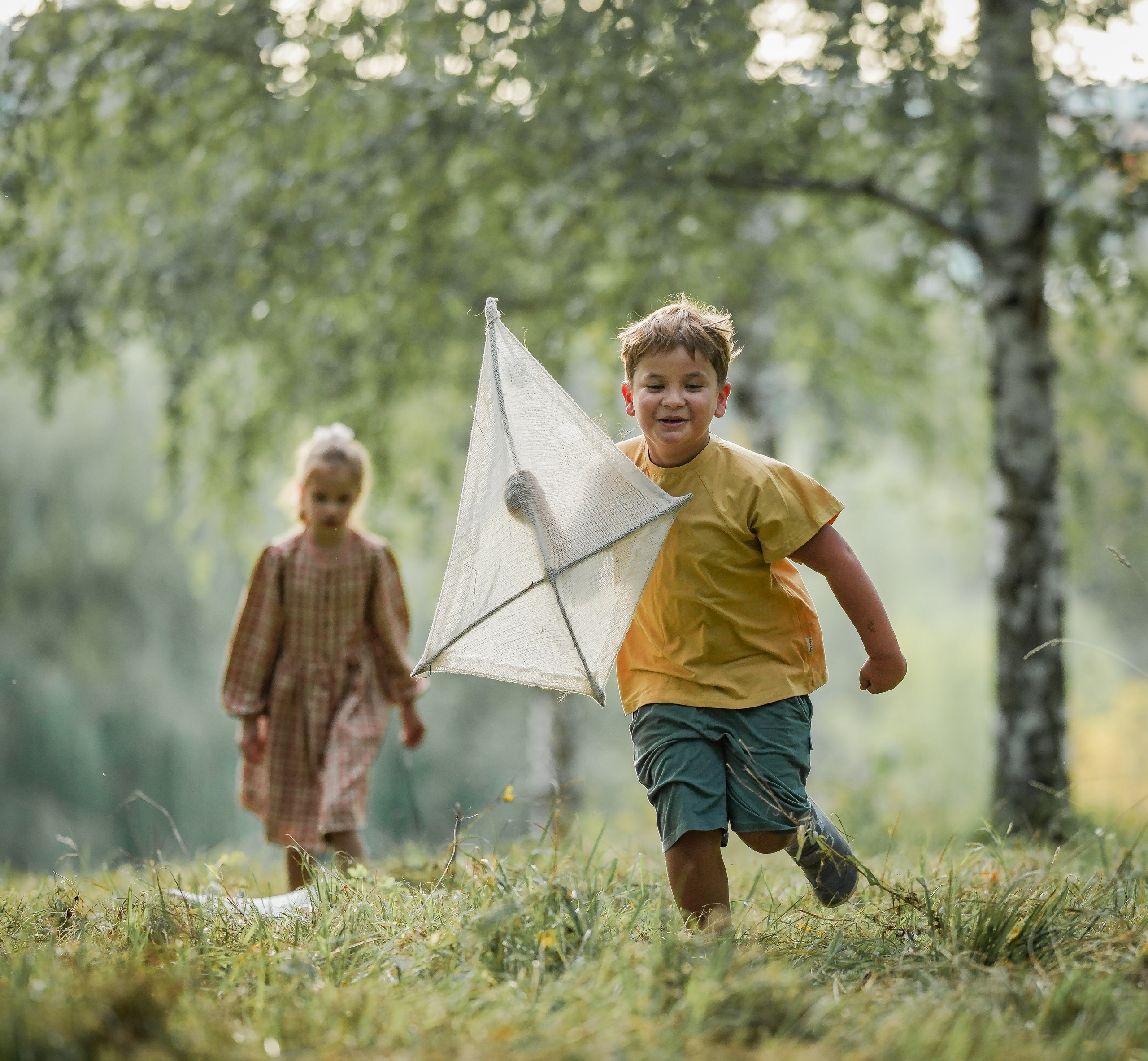 Воздушный змей. Семейный фотограф Ефремова Виктория