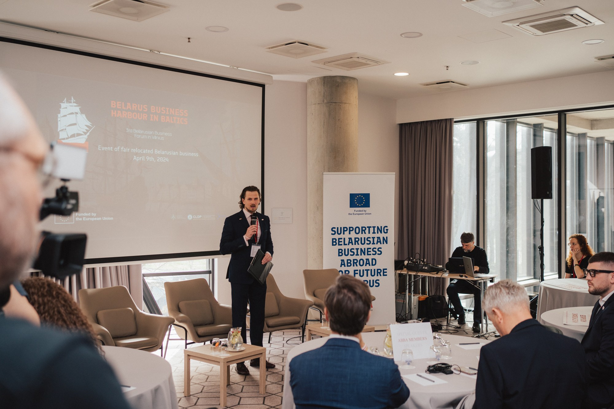 3rd Belarusian Business Forum in Vilnius. Photographer in Vilnius