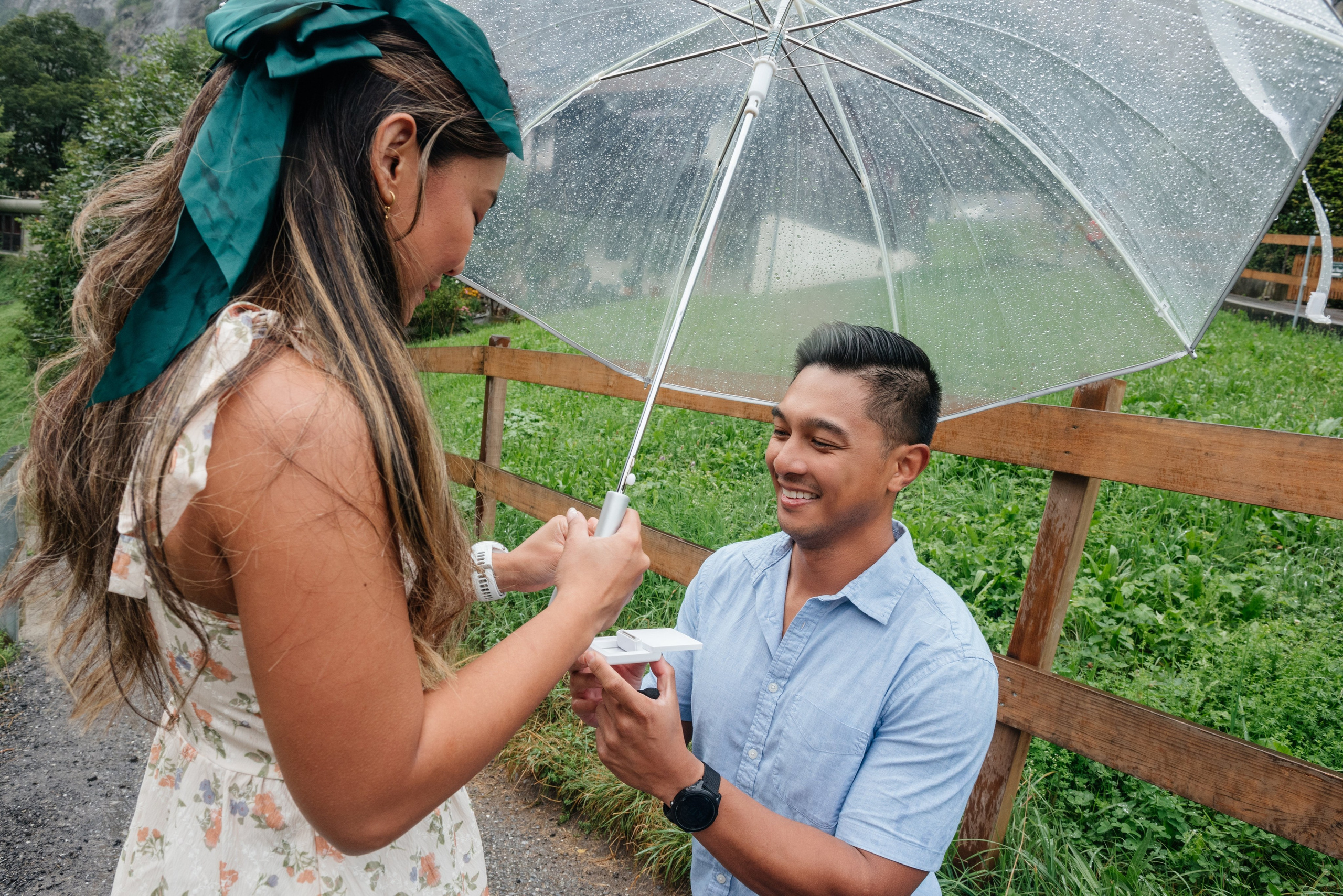 Angeline & Kenneth (Lauterbrunnen). Photographer in Interlaken area