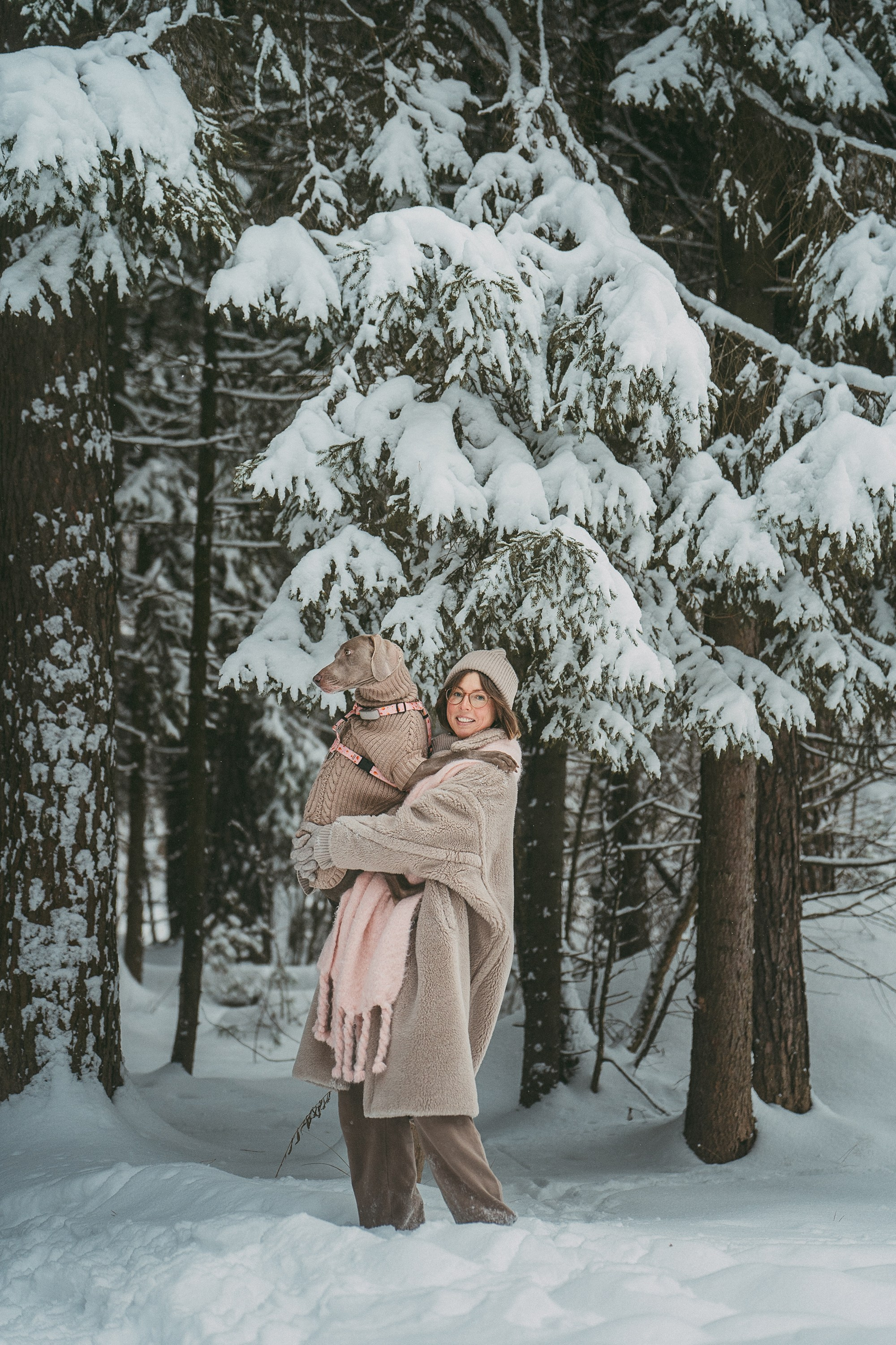 Лена и Фанни. Фотограф анималист в Москве и Санкт-Петербурге Свиридова Анна