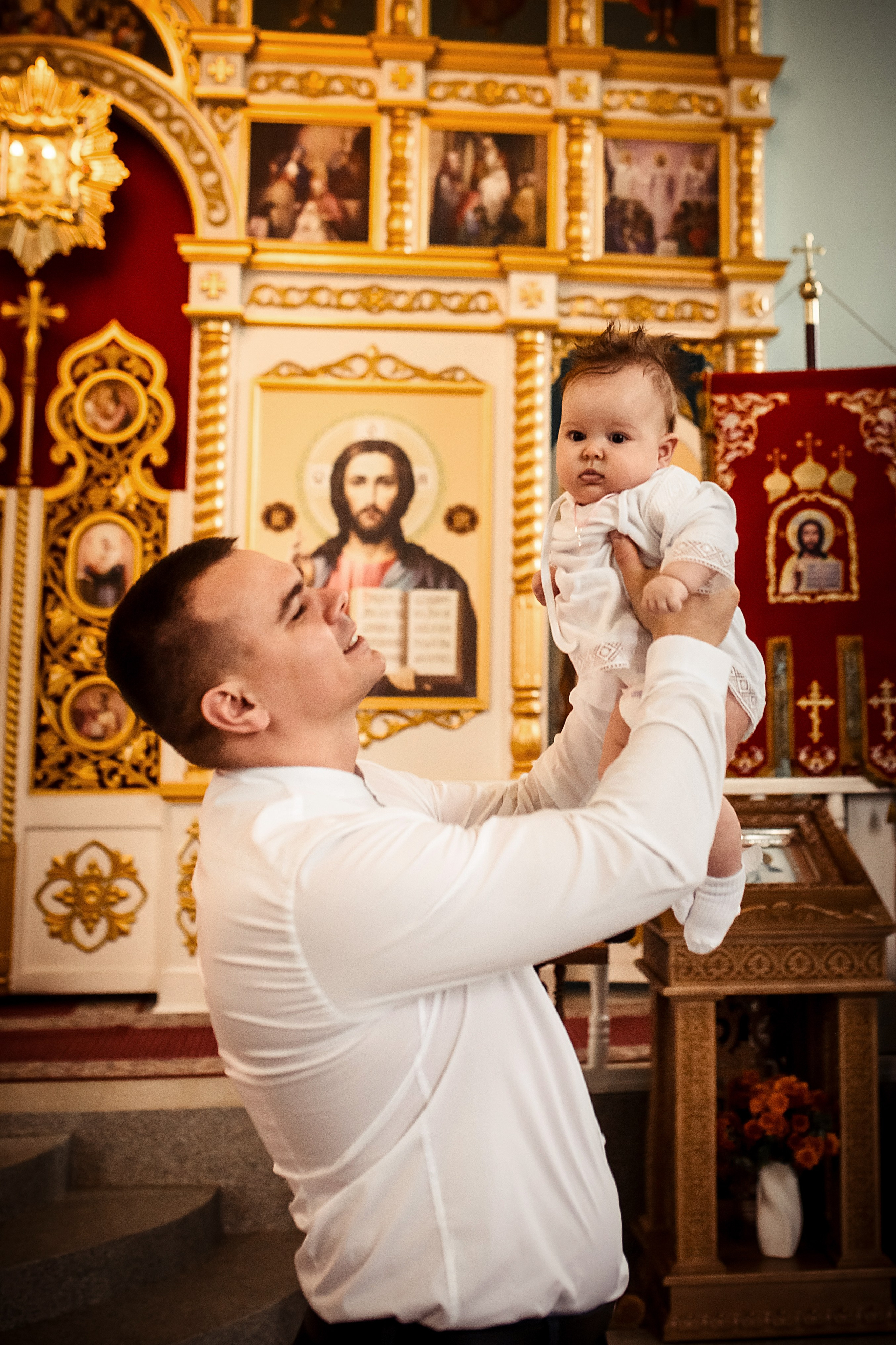 Крещение Верочки