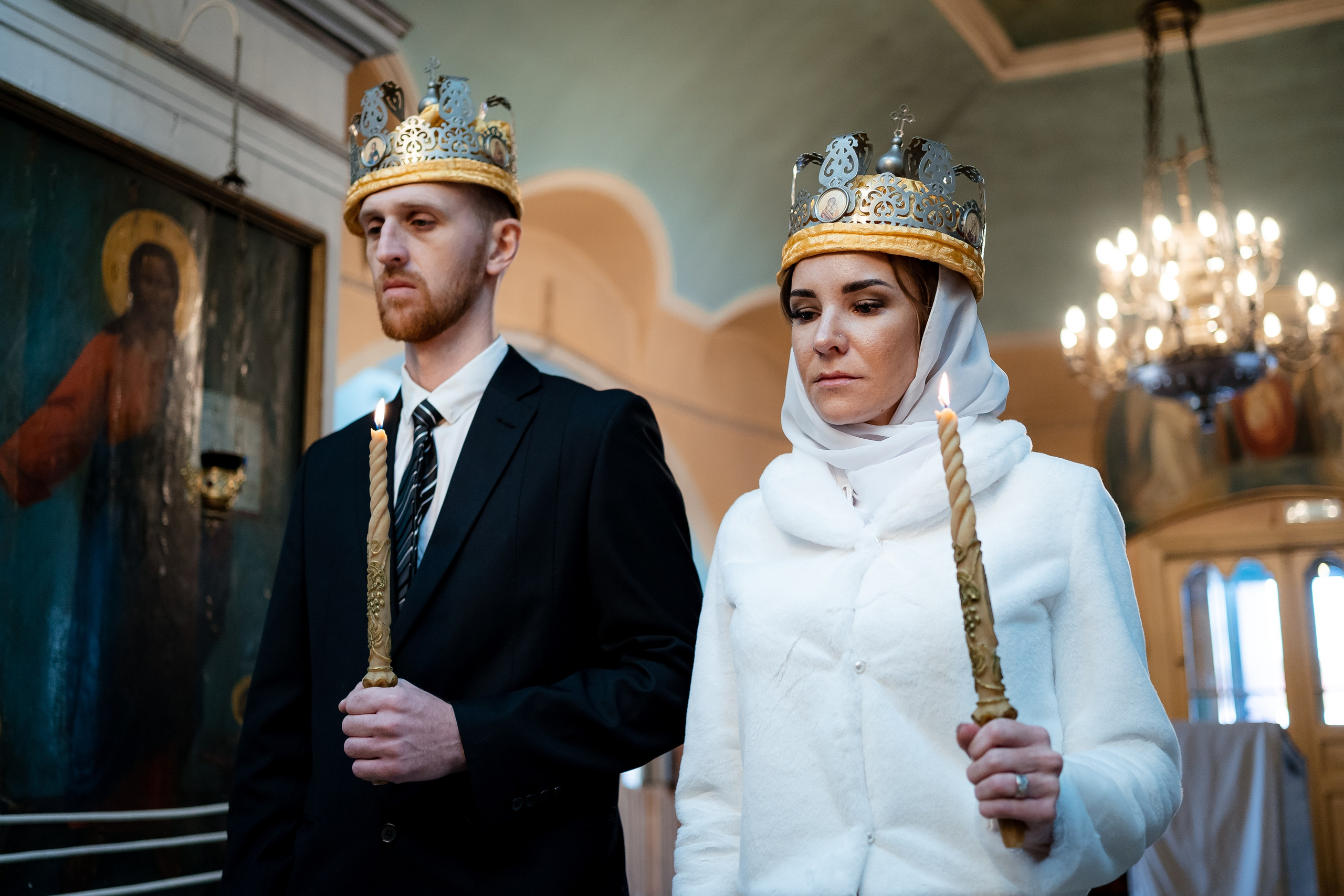 Венчание Анны и Олега. Семейный фотограф Варвара Сорока в городе Москве