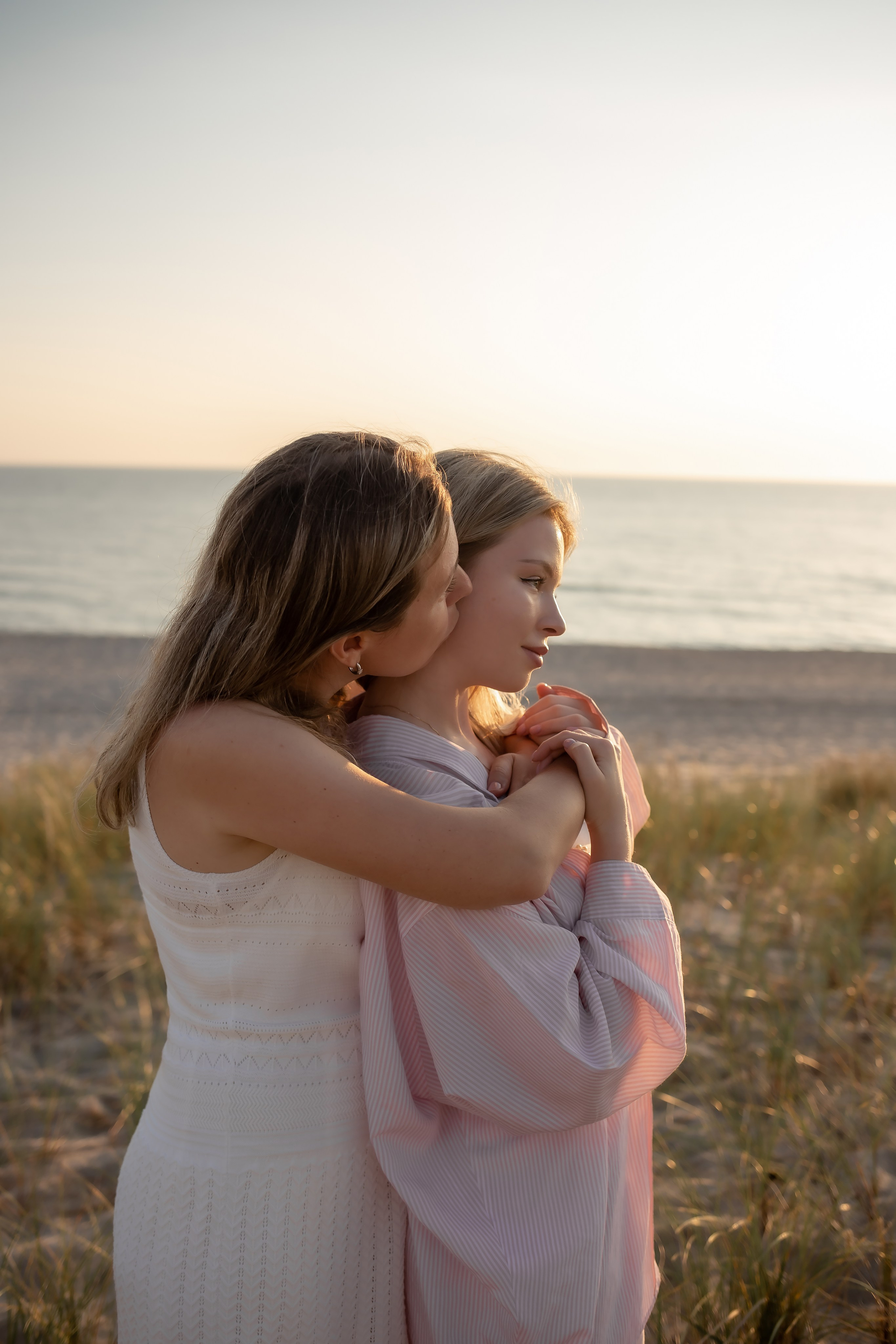 Екатерина и Антон. На закате. Фотограф в Калининграде Решетникова Алина