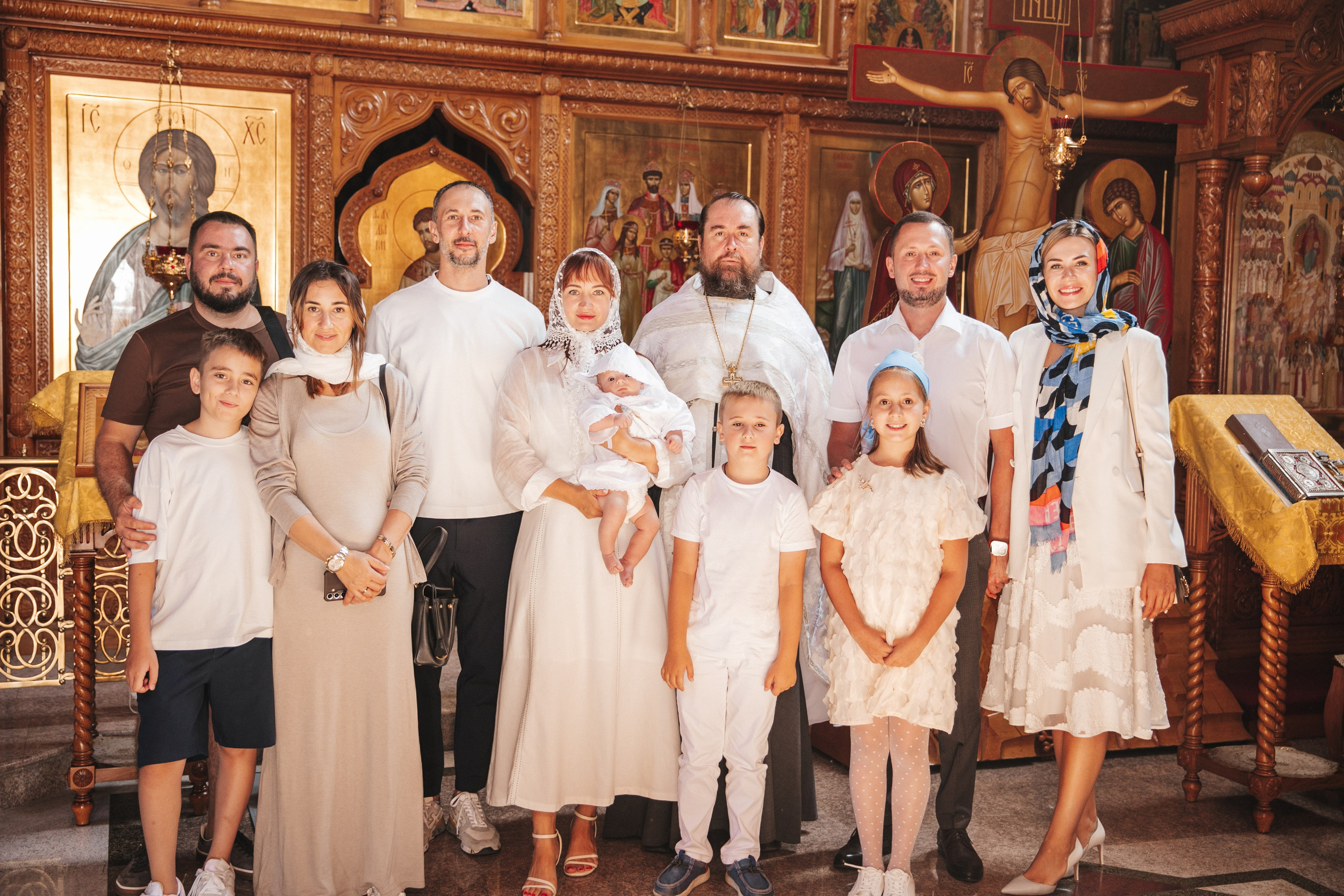 Таинство крещения Кирилла. Фото о ВАЖНОМ