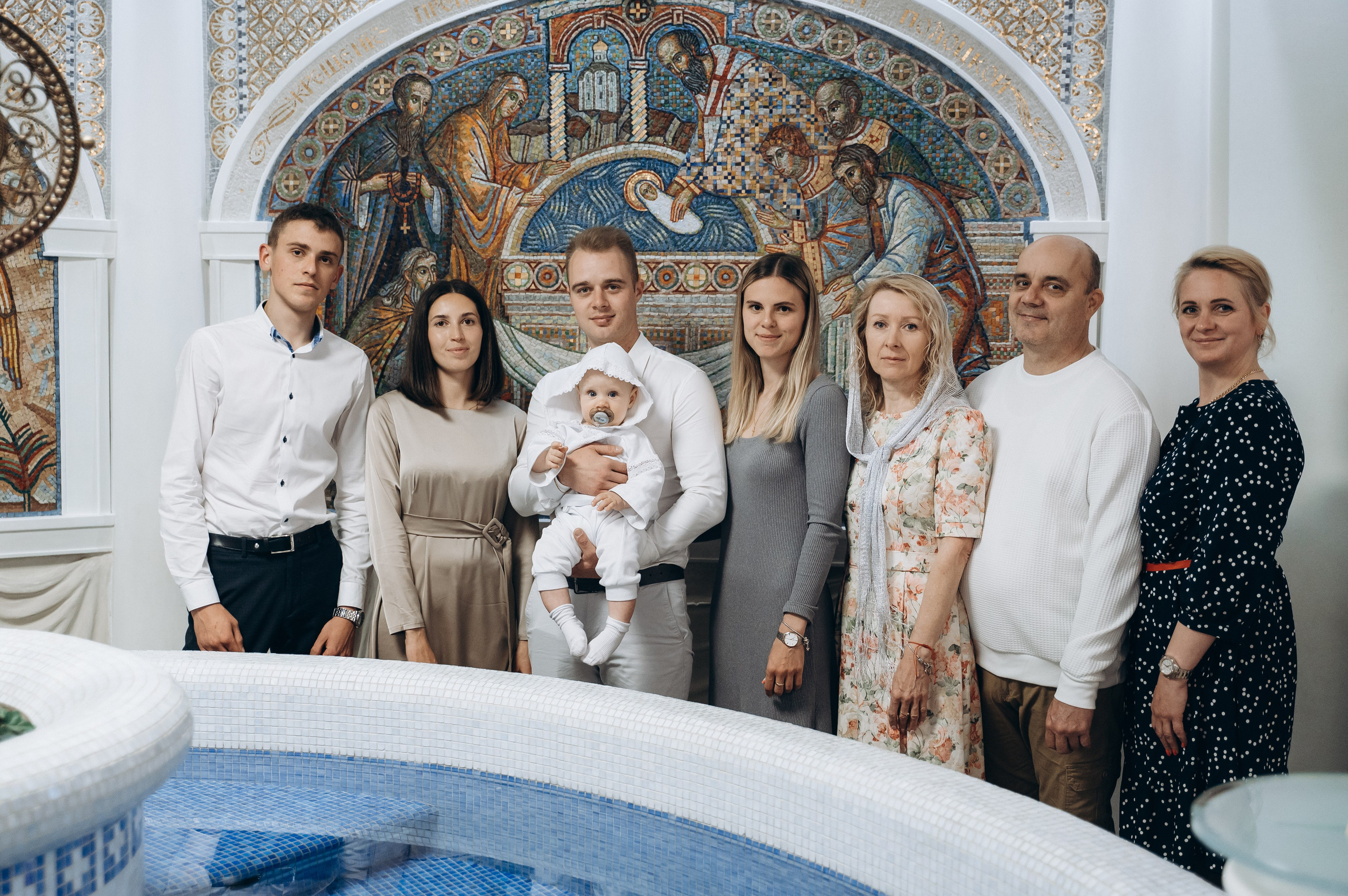 Крещение Макара. Семейный фотограф в Минске Дарья Дреко