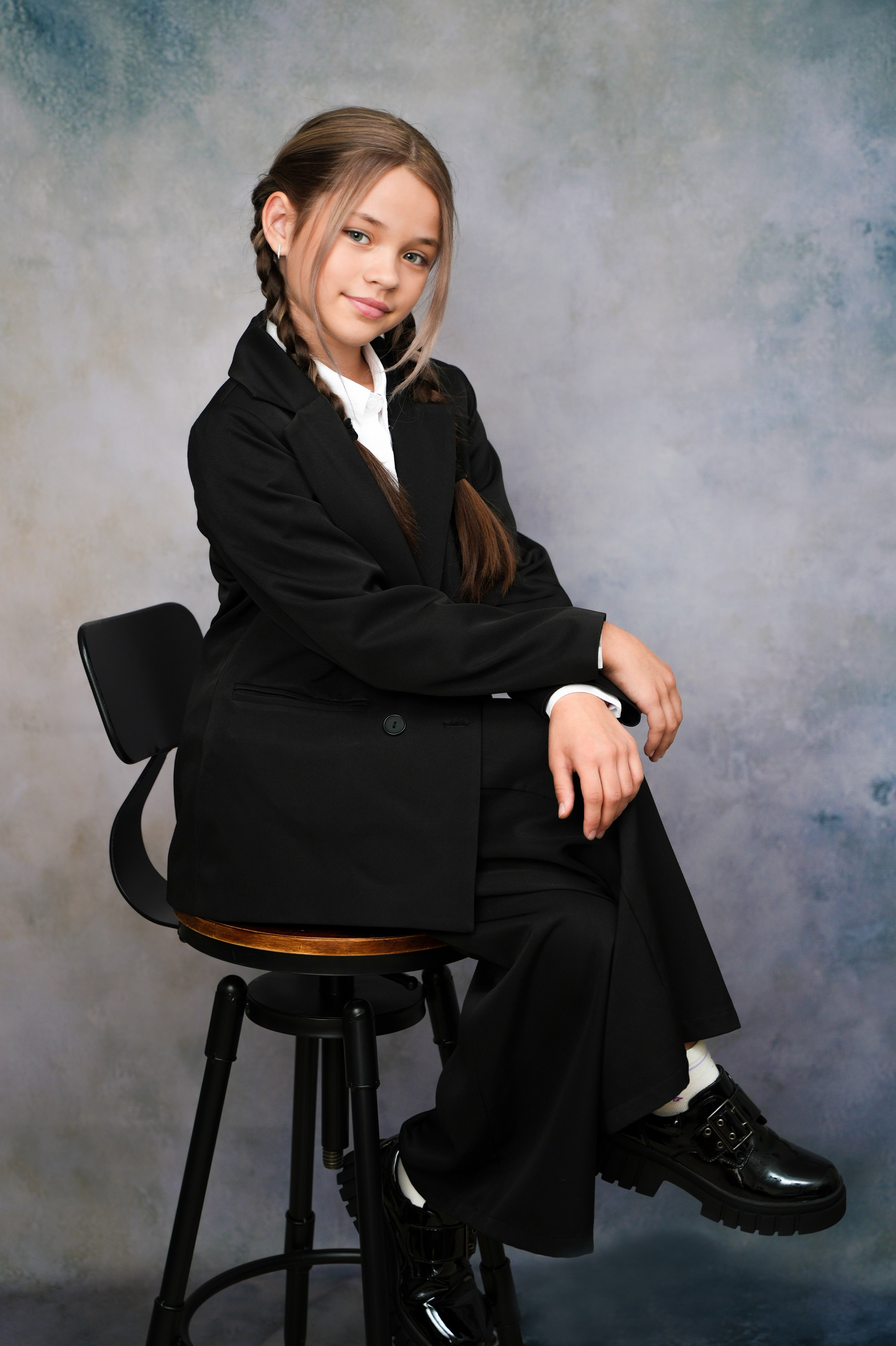 Фон начальные классы. Школьная фотография Поповы