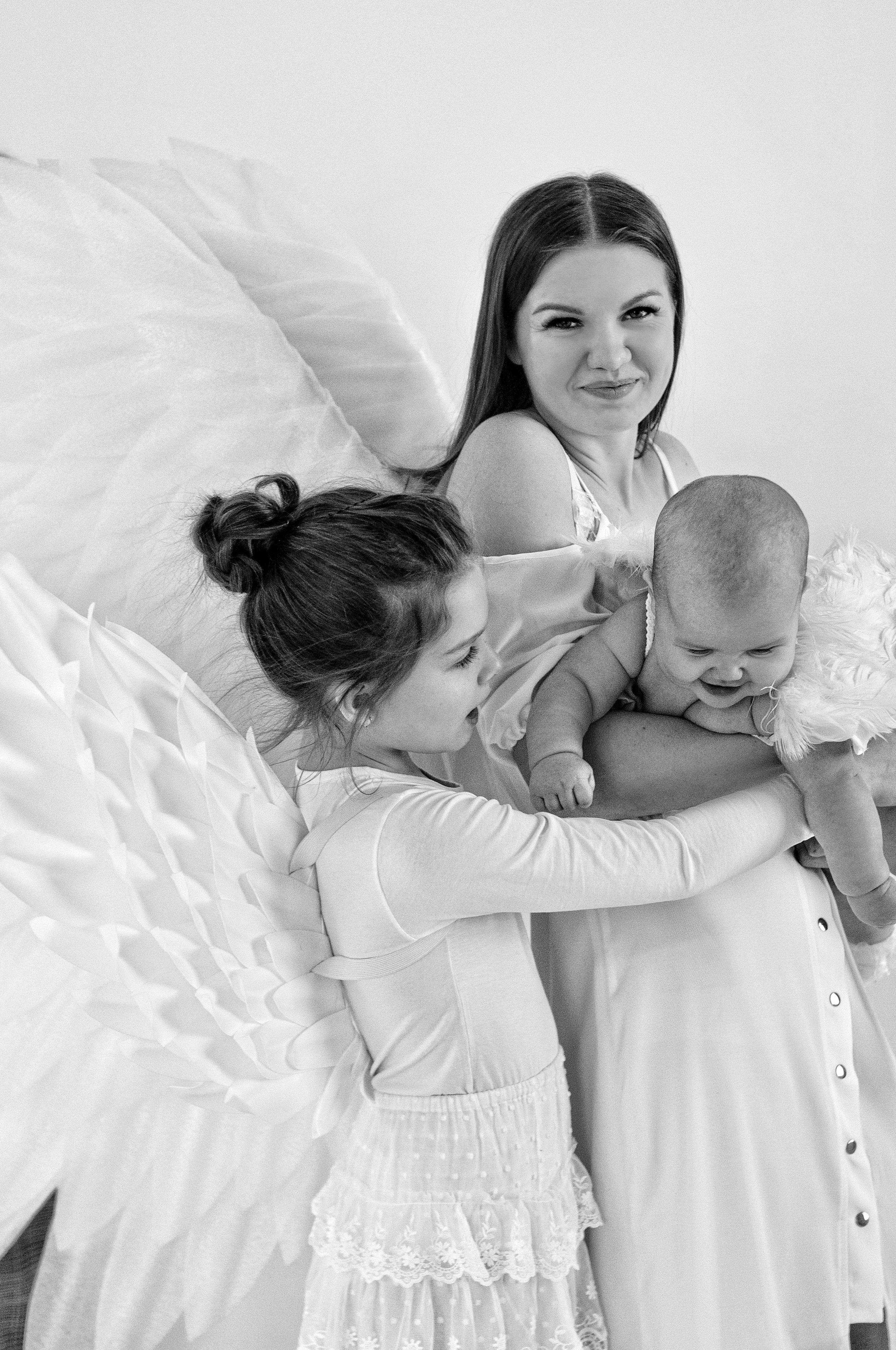 Настя с детками. Семейный и свадебный фотограф Галина Абакумова, фотосессии в Белгороде