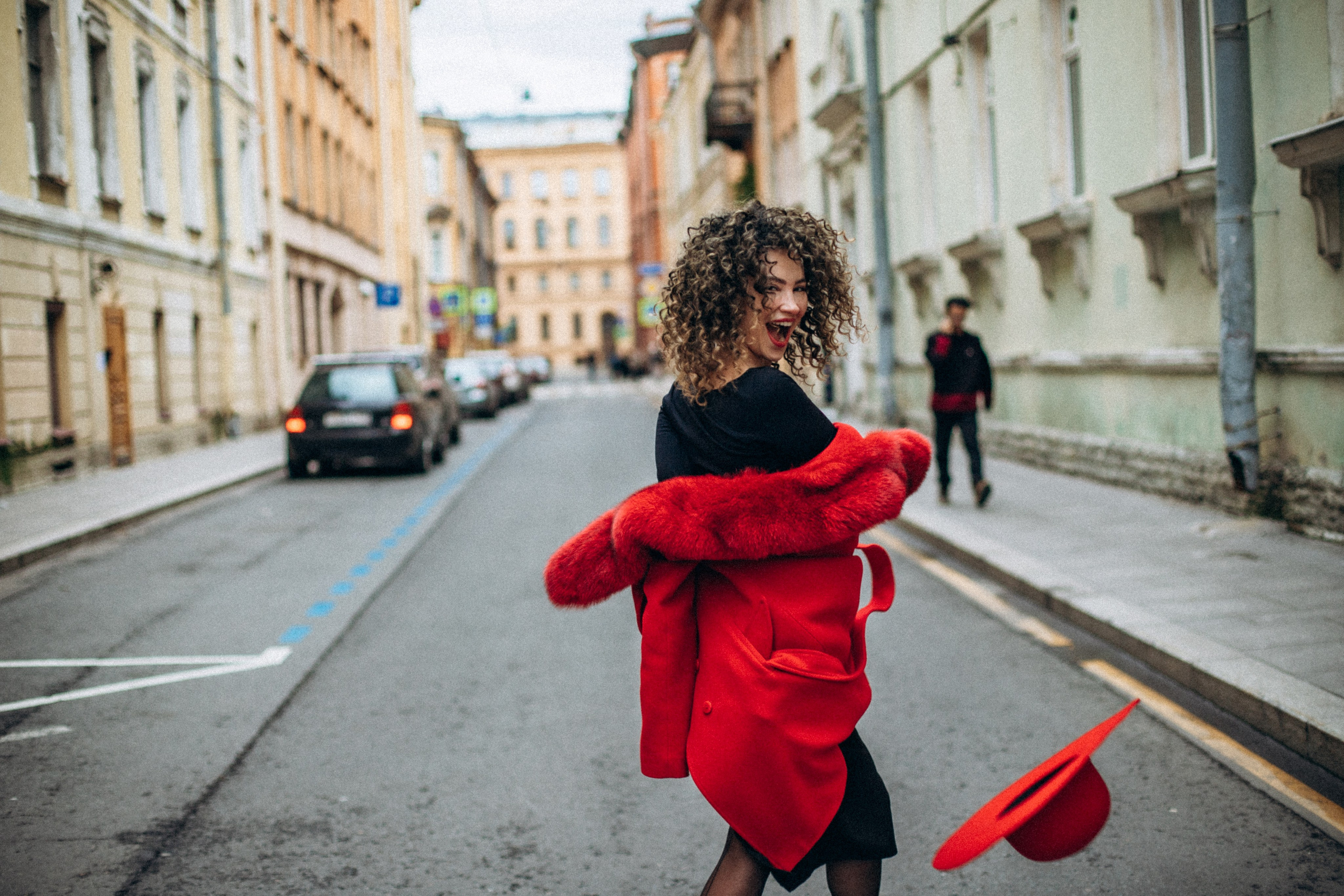 Елена и октябрь. Фотопрогулка в Петербурге. Индивидуальный и семейный фотограф в Санкт-Петербурге