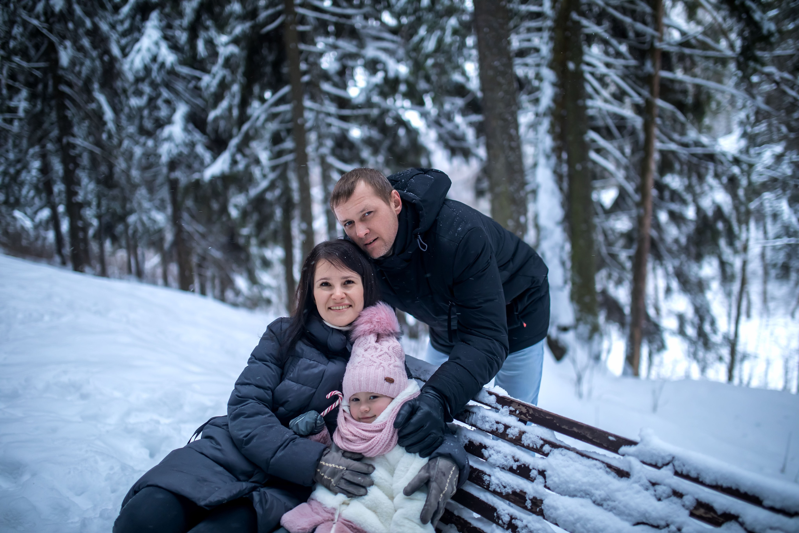 Зимняя прогулка Инны. Арт- фотограф Москва