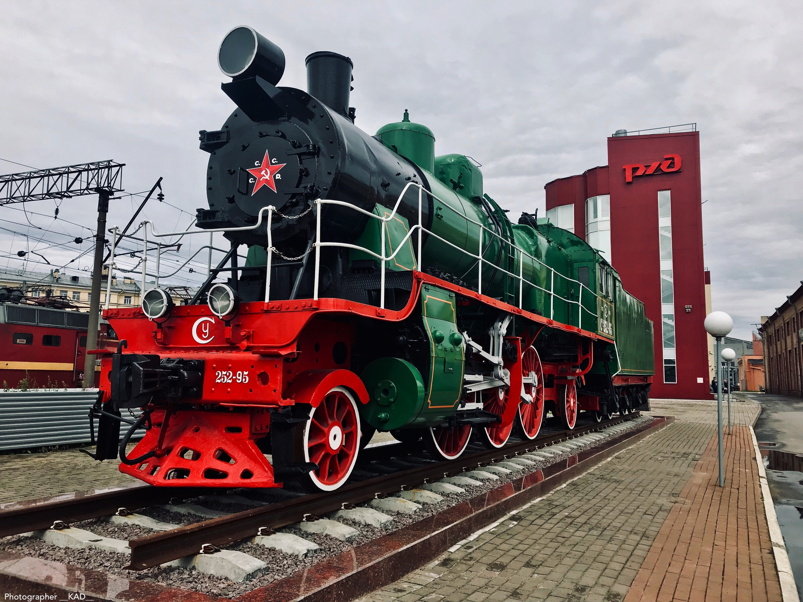 Железная дорога. Photographer K.A.D