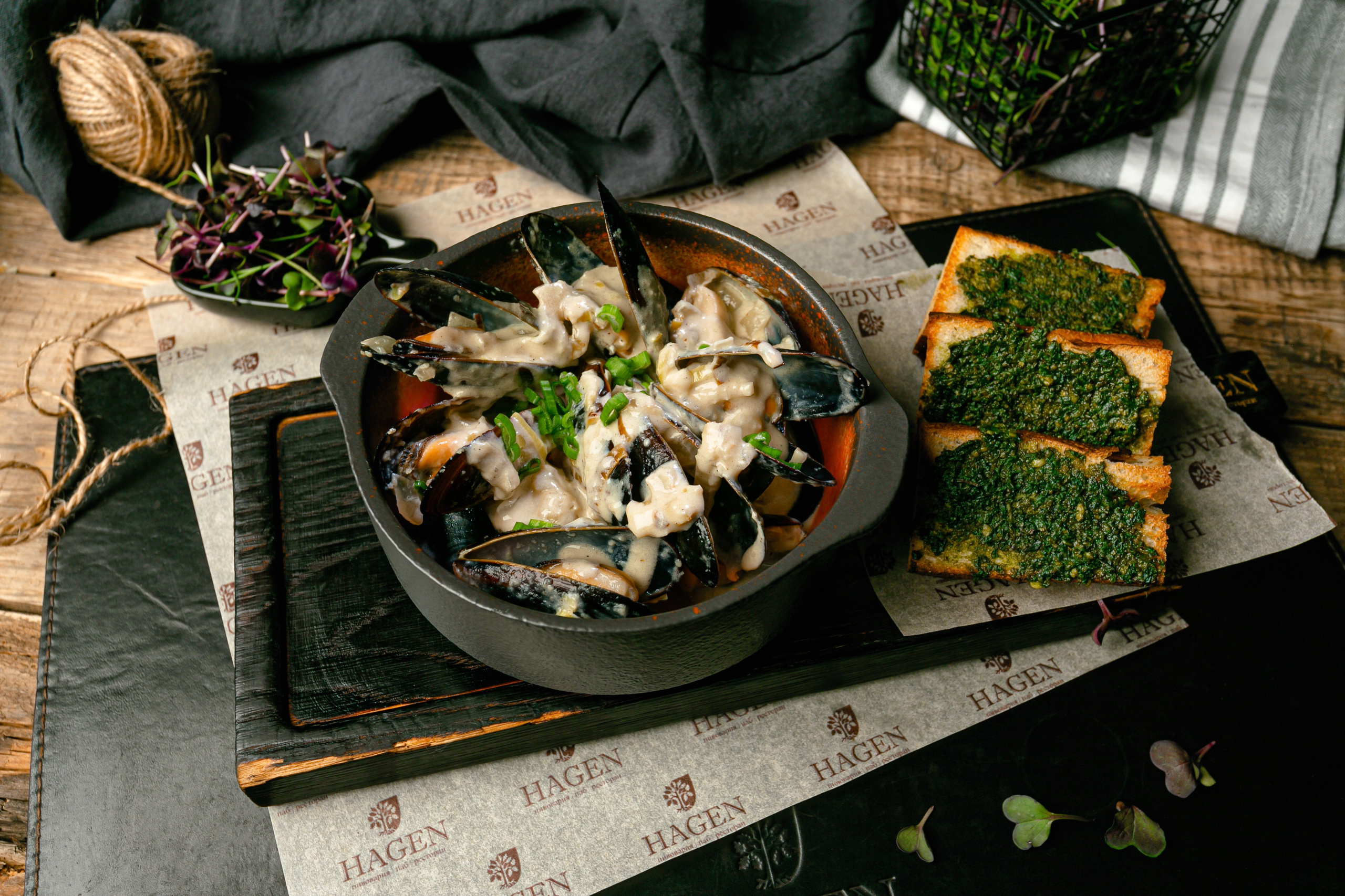 Фотосъемка меню для ресторана Хаген. Фотограф | Михаил Буш Смоленск