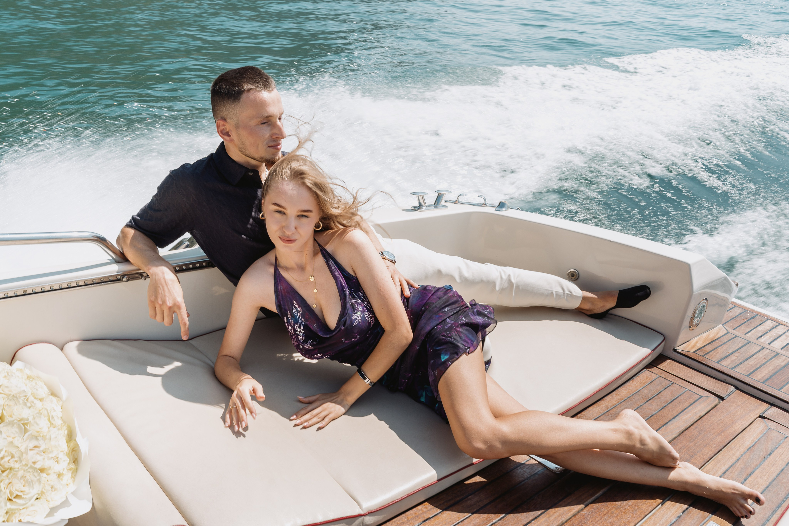 Karina & Fiance. Maria Anistratova | Destination Photographer, Videographer & Drone Pilot — Lake Como