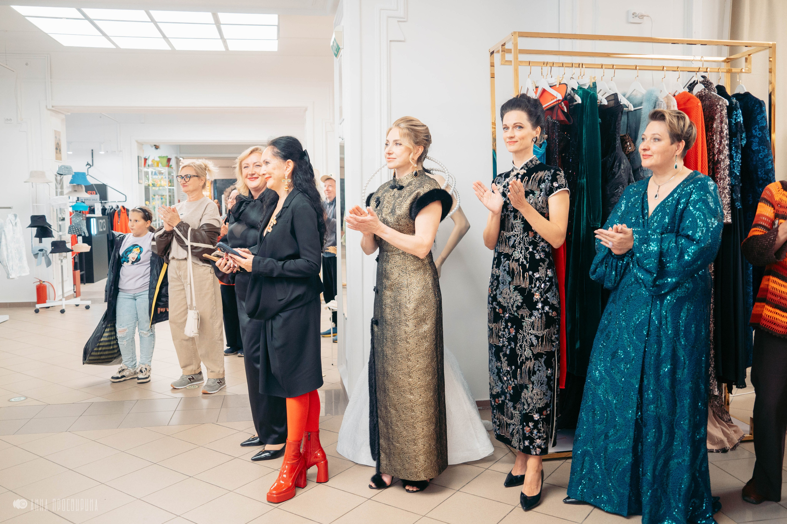 Открытие бутика Полины Тропилло, Гостиный Двор. Ваш фотограф в Санкт-Петербурге Анна Просвирина
