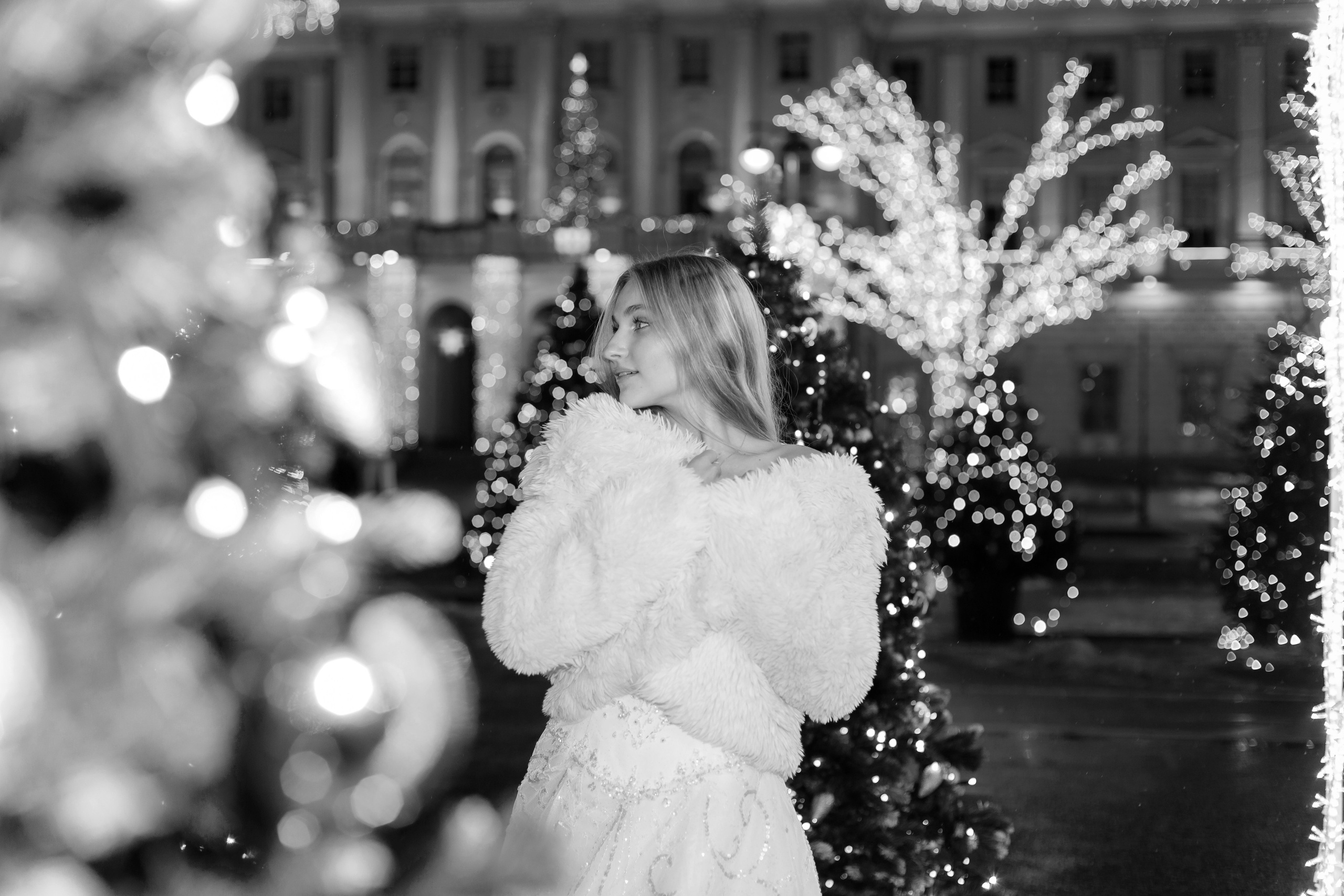 Прогулка по Новогоднему ночному Санкт- Петербургу. Свадебный и семейный фотограф Спб Бошман Ирина