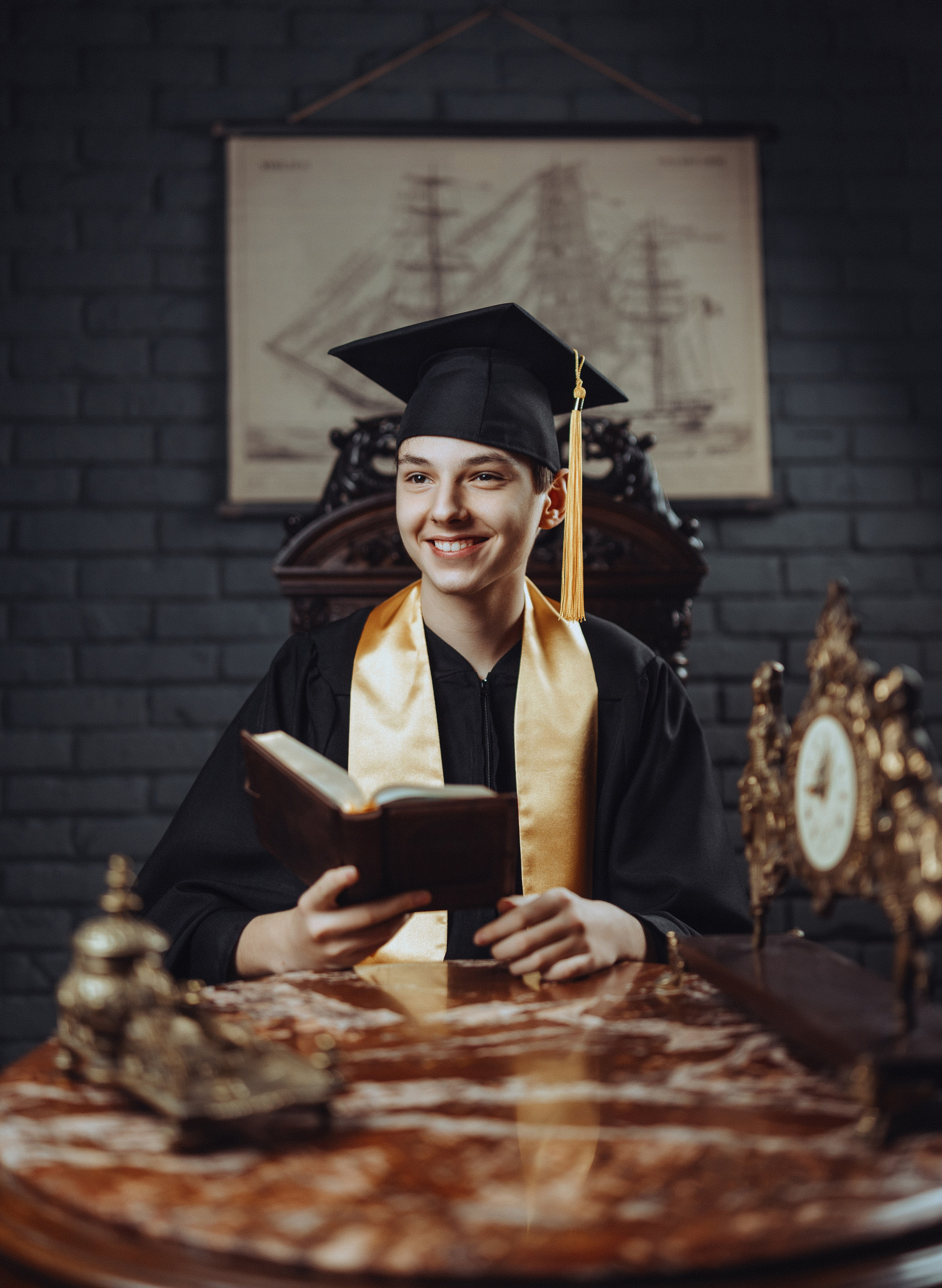 Стилизованный выпуск лицея. Фотограф Олег Сотник