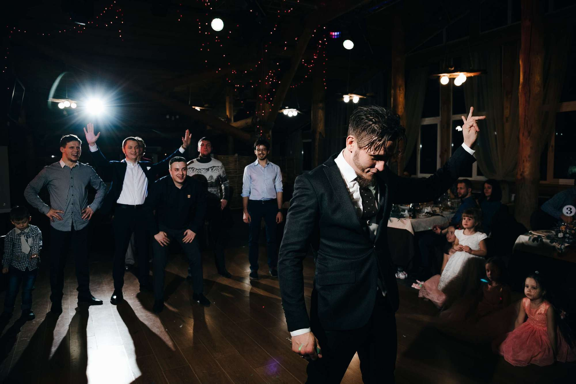 Everybody dance now!. Свадебный фотограф Аня Милграм