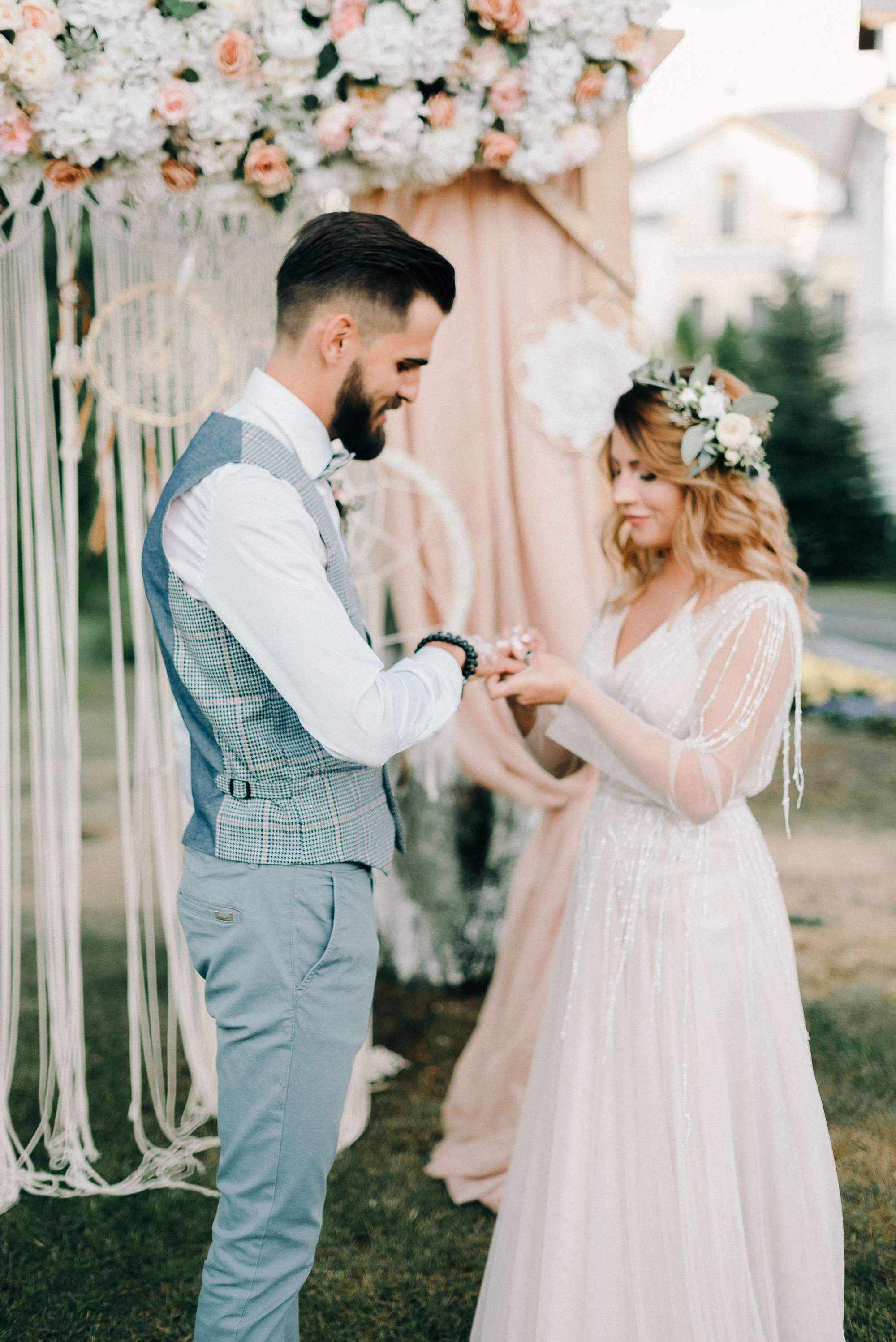 Boho wedding. Свадебный фотограф Аня Милграм
