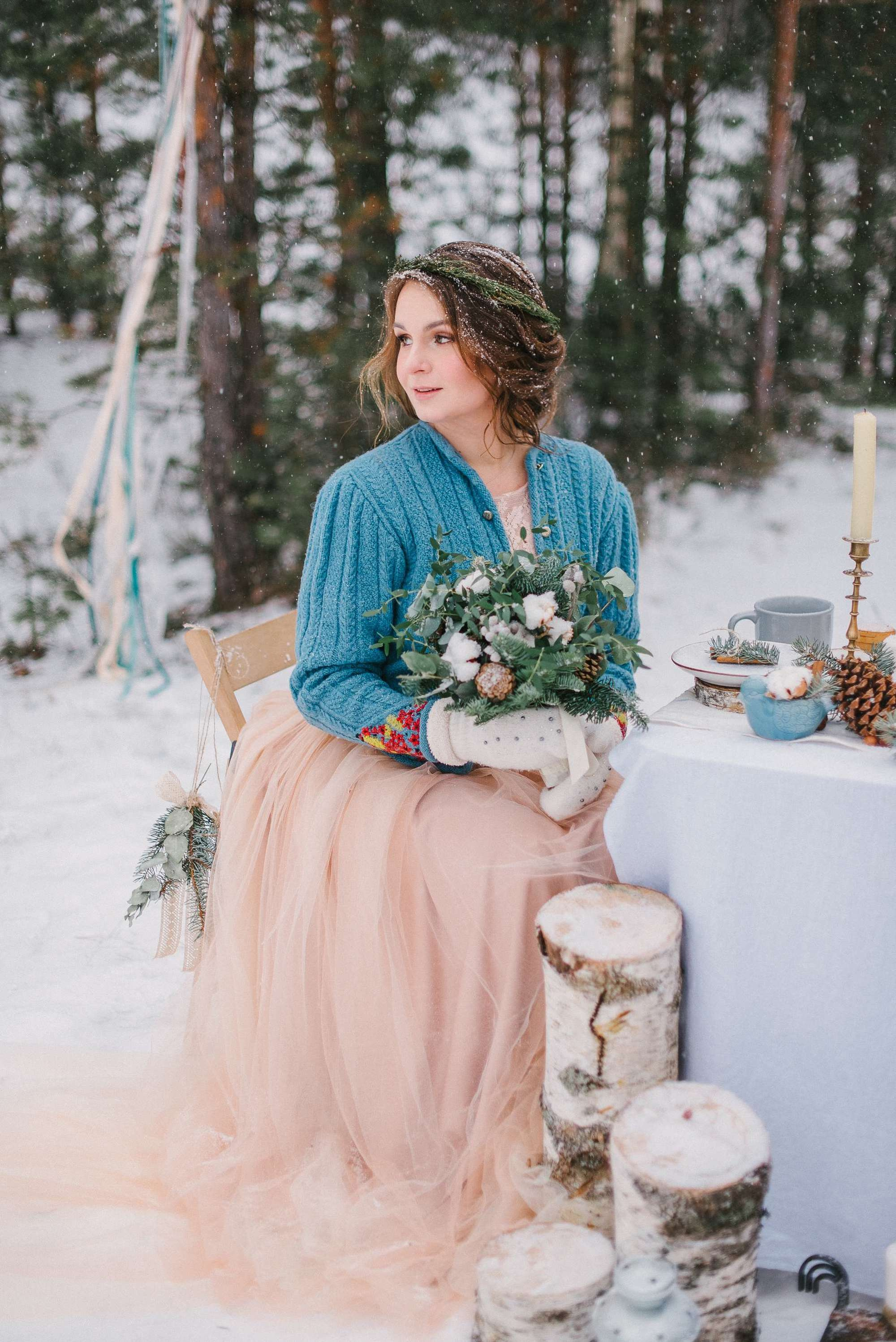 Sasha & Kolya, real winter wedding. Свадебный фотограф Аня Милграм