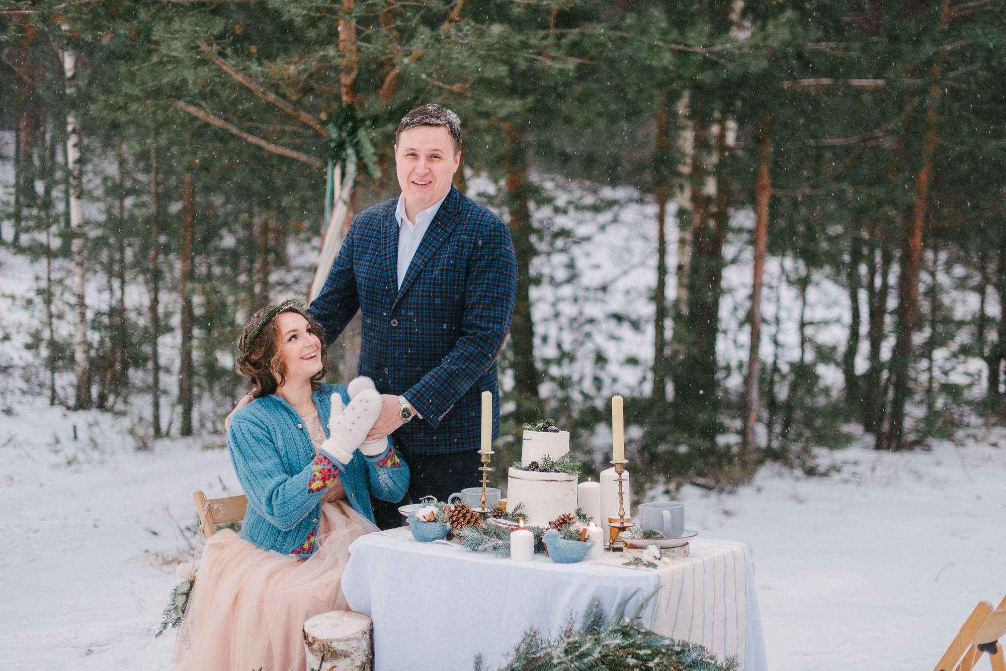 Sasha & Kolya, real winter wedding. Свадебный фотограф Аня Милграм