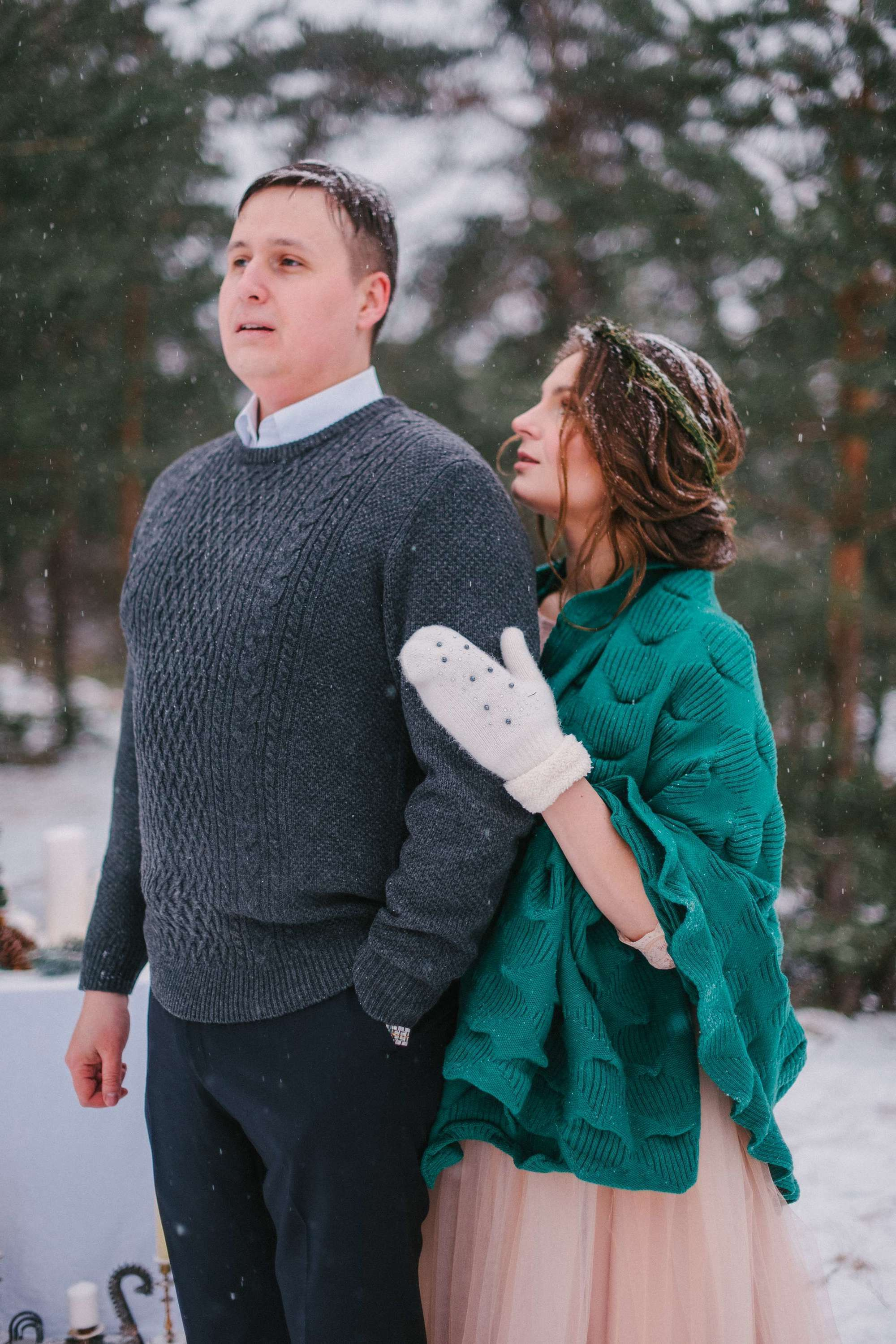 Sasha & Kolya, real winter wedding. Свадебный фотограф Аня Милграм