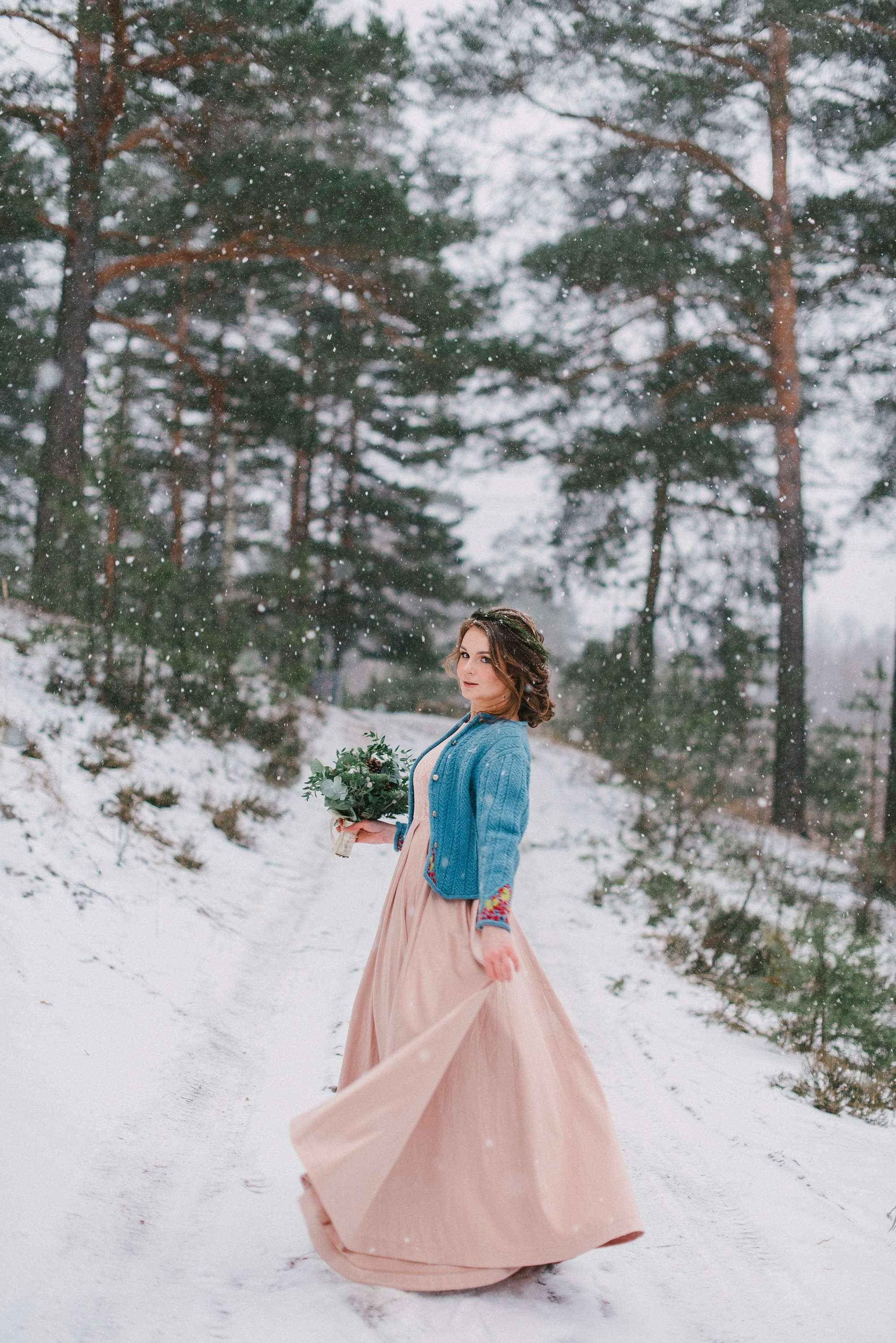 Sasha & Kolya, real winter wedding. Свадебный фотограф Аня Милграм