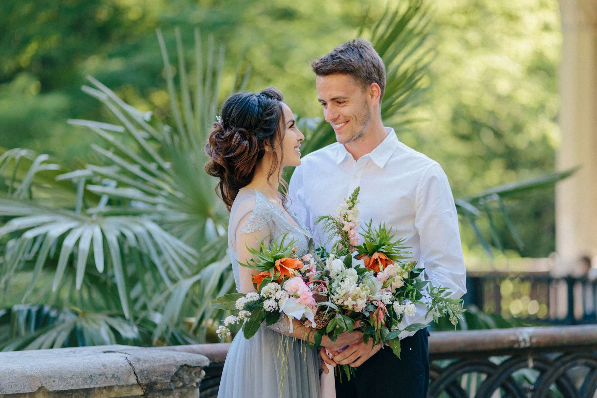 Sasha & Oleg, Abkhazia. Свадебный фотограф Аня Милграм