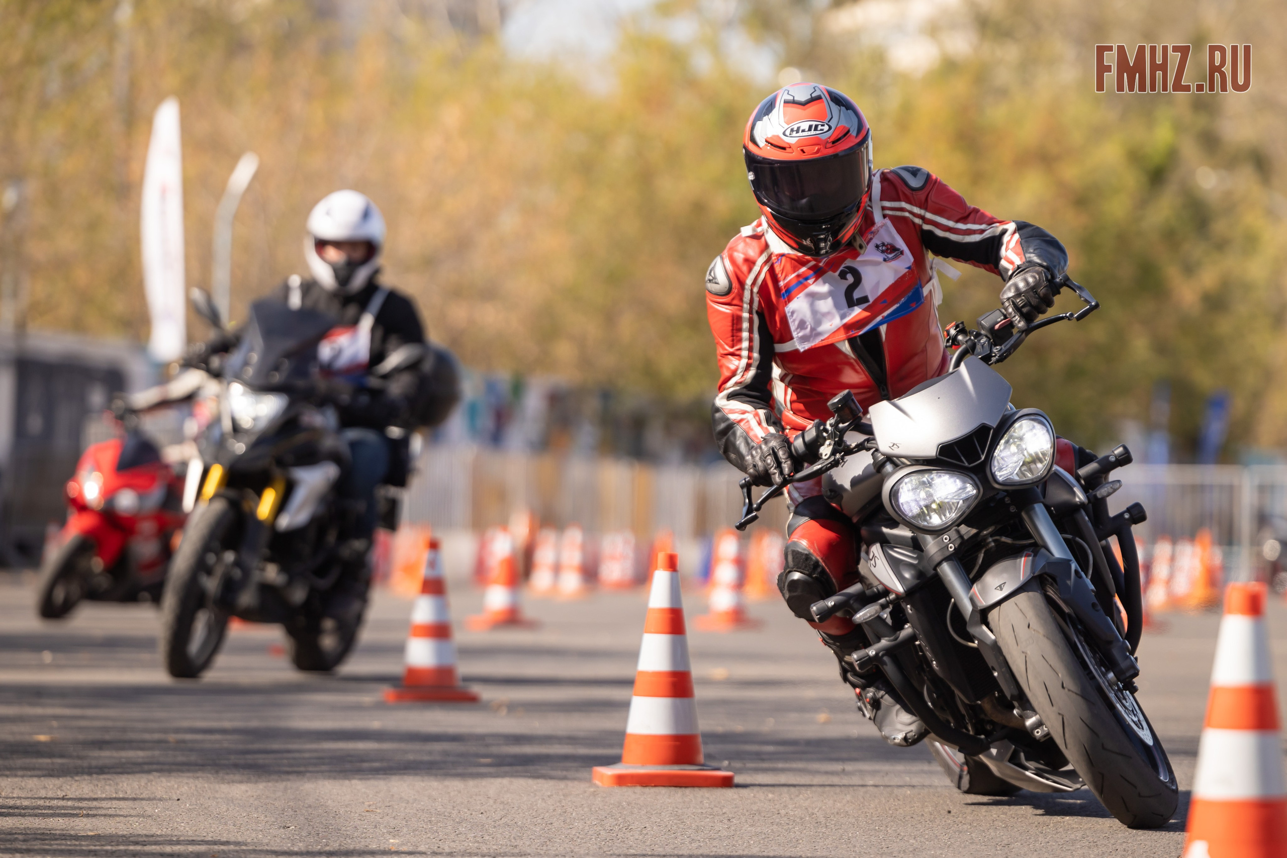 Соревнования по мотоджимхане на площадке Мосгортранс 15.09.2024. Фотограф Владимир Охрименко